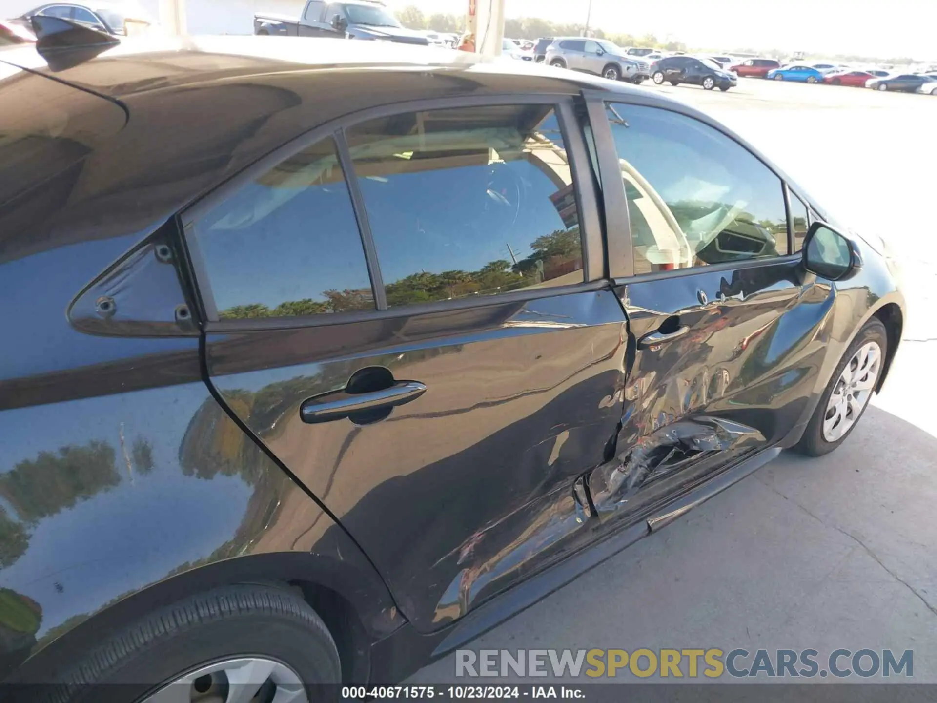 6 Photograph of a damaged car JTDEPMAE9MJ124576 TOYOTA COROLLA 2021