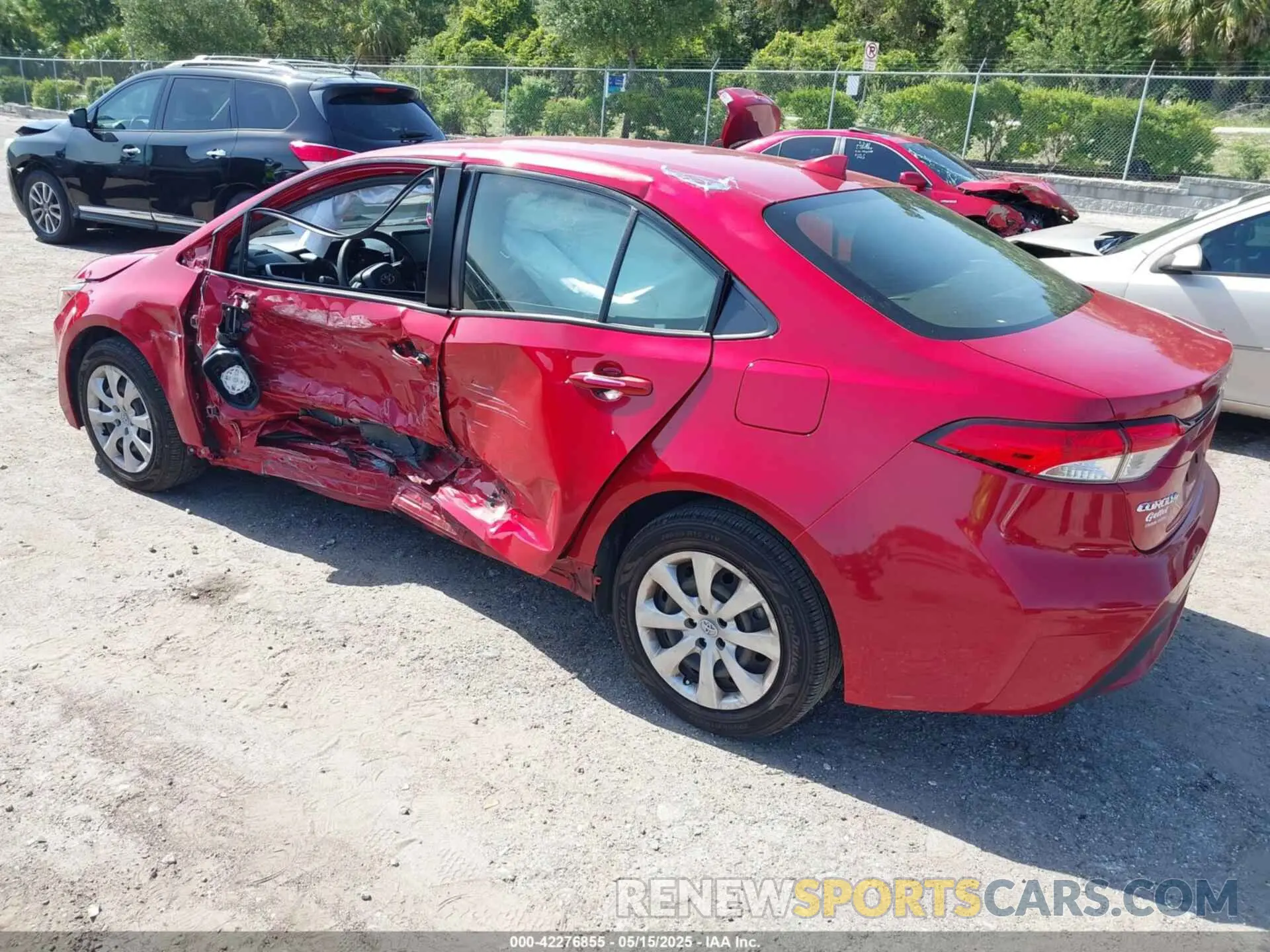 3 Photograph of a damaged car JTDEPMAE9MJ130989 TOYOTA COROLLA 2021