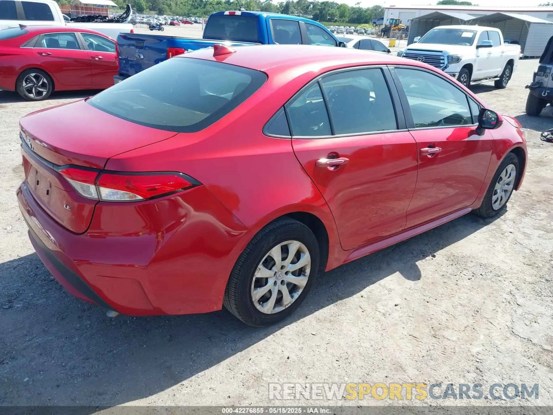 4 Photograph of a damaged car JTDEPMAE9MJ130989 TOYOTA COROLLA 2021