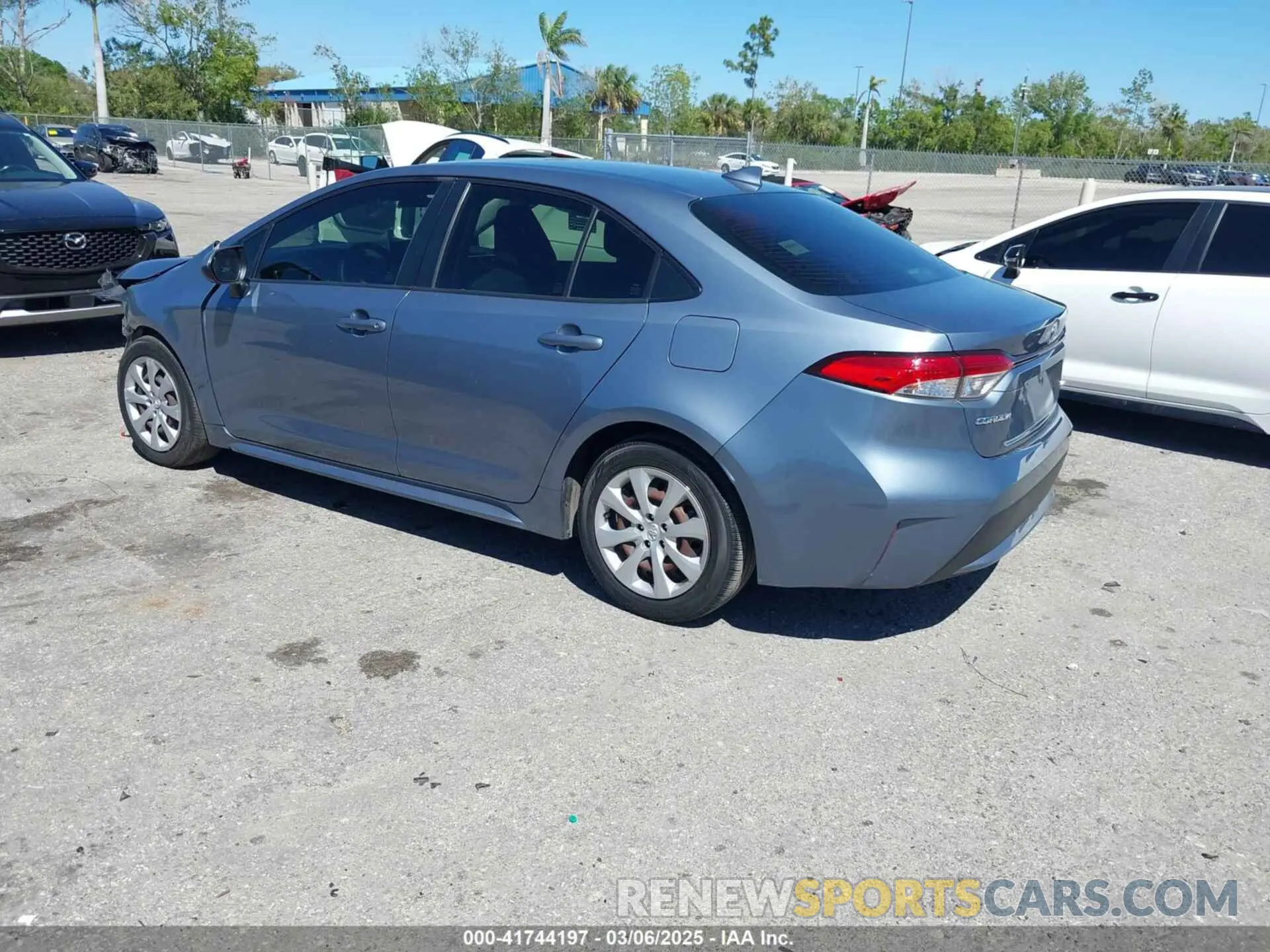 3 Photograph of a damaged car JTDEPMAE9MJ132063 TOYOTA COROLLA 2021