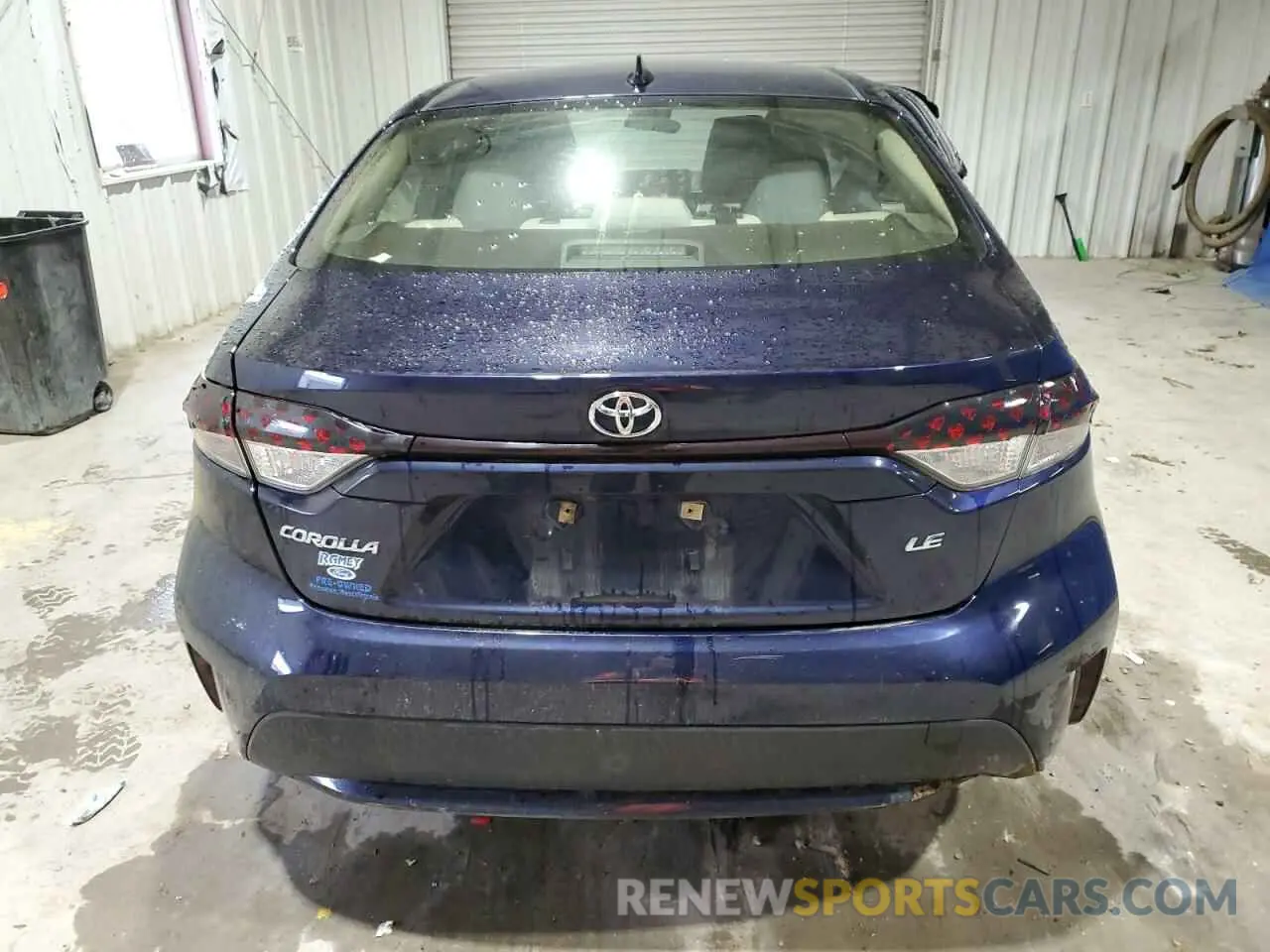 6 Photograph of a damaged car JTDEPMAE9MJ133231 TOYOTA COROLLA 2021