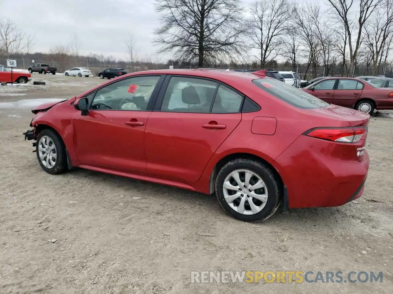 2 Photograph of a damaged car JTDEPMAE9MJ134685 TOYOTA COROLLA 2021