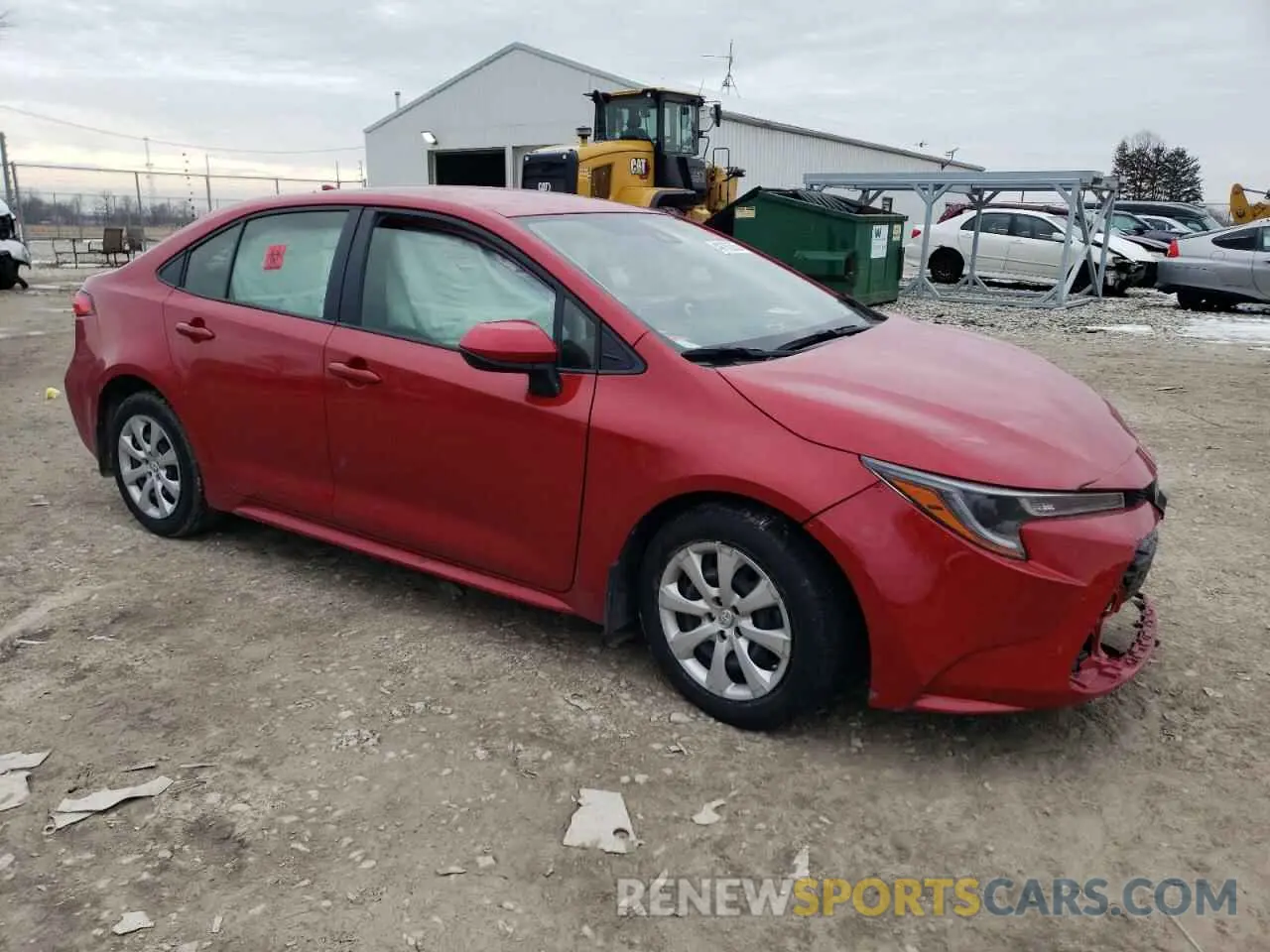 4 Photograph of a damaged car JTDEPMAE9MJ134685 TOYOTA COROLLA 2021