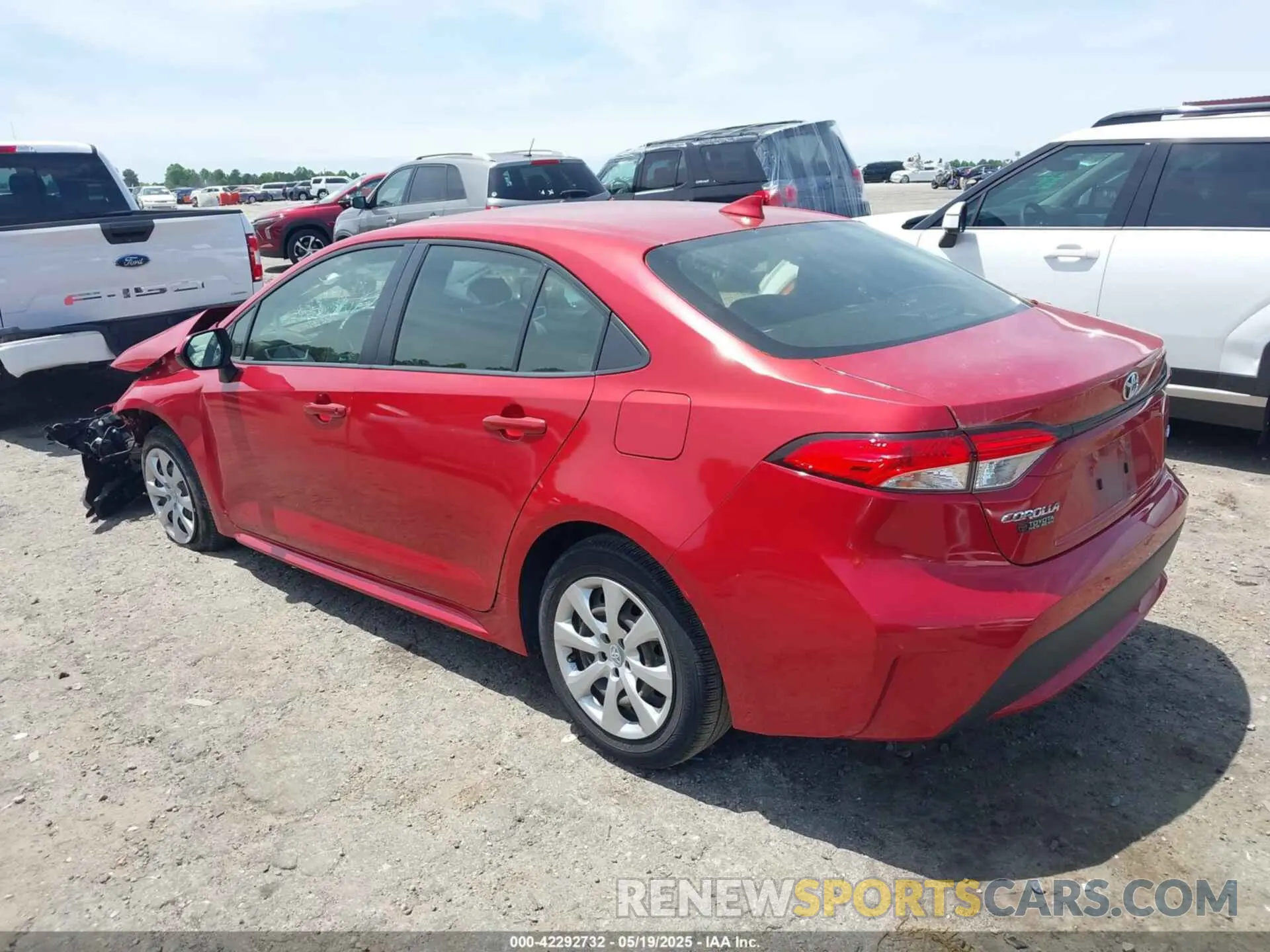 3 Photograph of a damaged car JTDEPMAE9MJ136002 TOYOTA COROLLA 2021