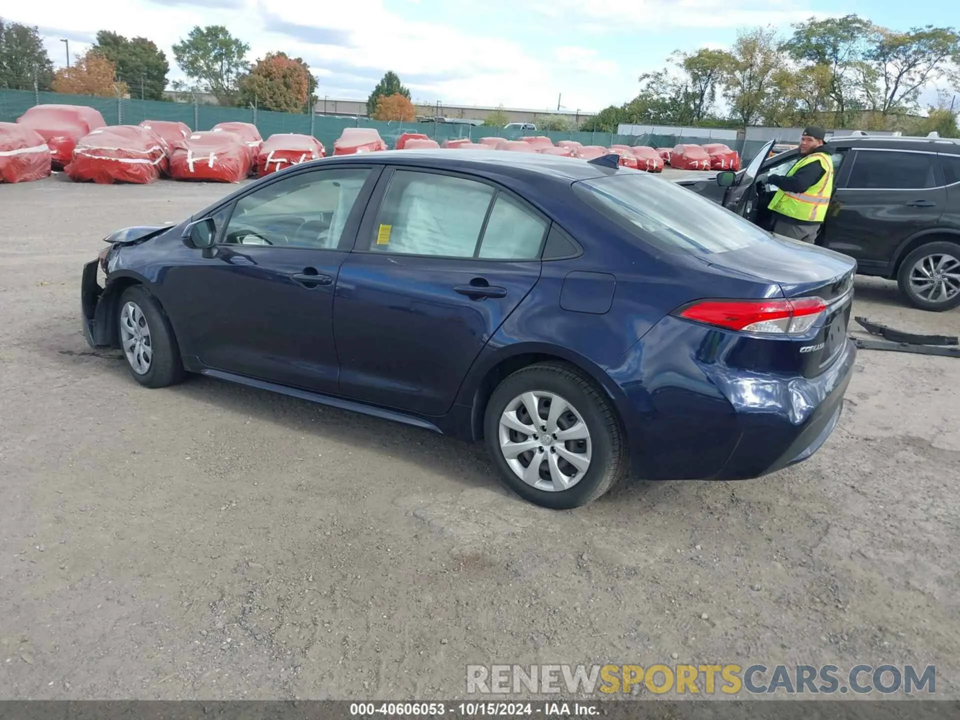 3 Photograph of a damaged car JTDEPMAE9MJ136582 TOYOTA COROLLA 2021