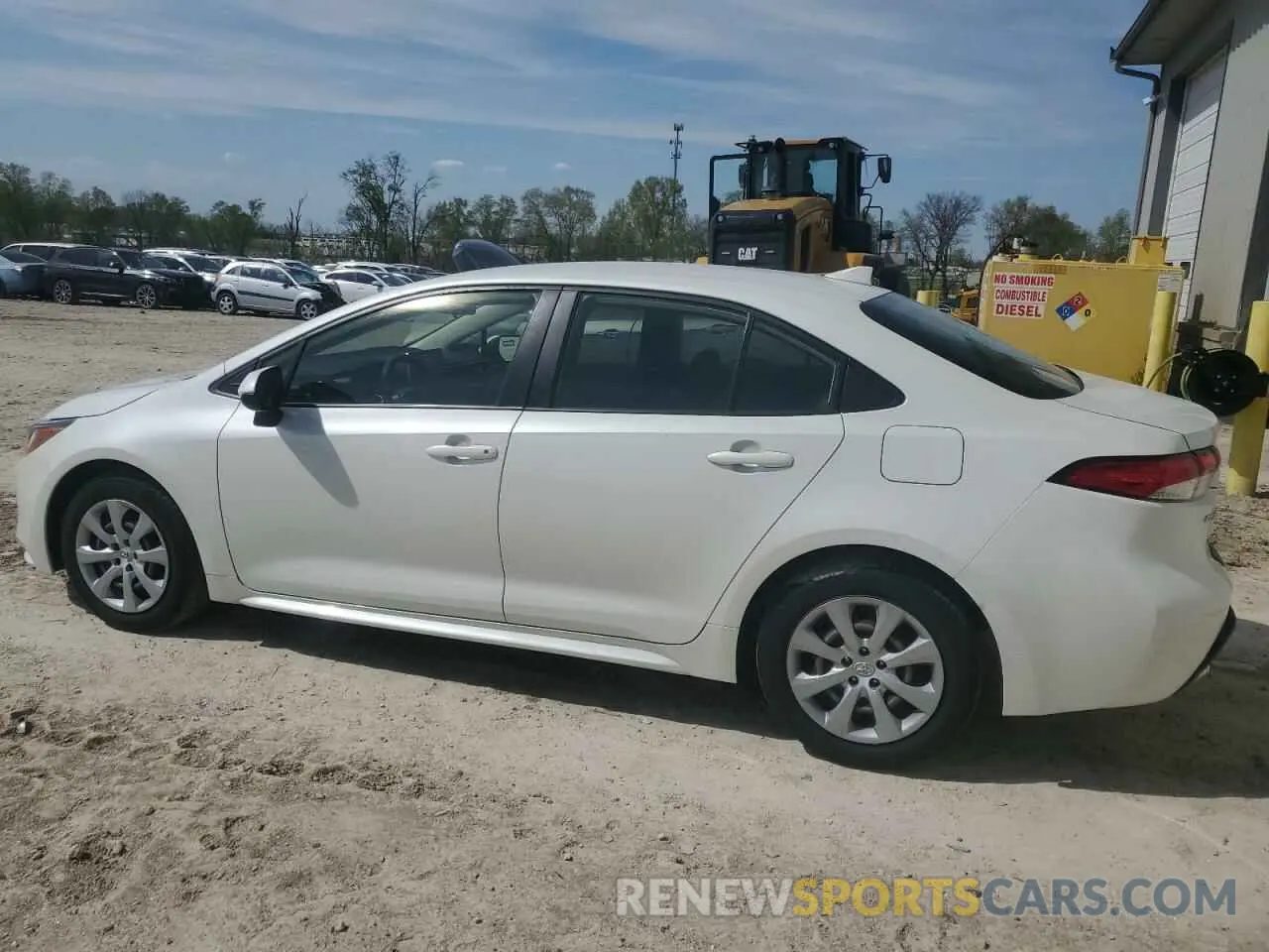 2 Photograph of a damaged car JTDEPMAE9MJ137442 TOYOTA COROLLA 2021