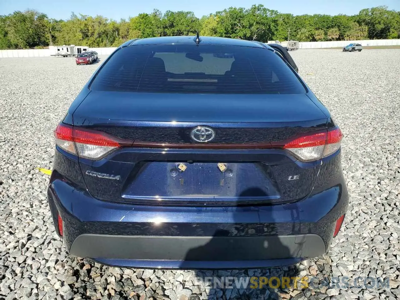 6 Photograph of a damaged car JTDEPMAE9MJ137666 TOYOTA COROLLA 2021