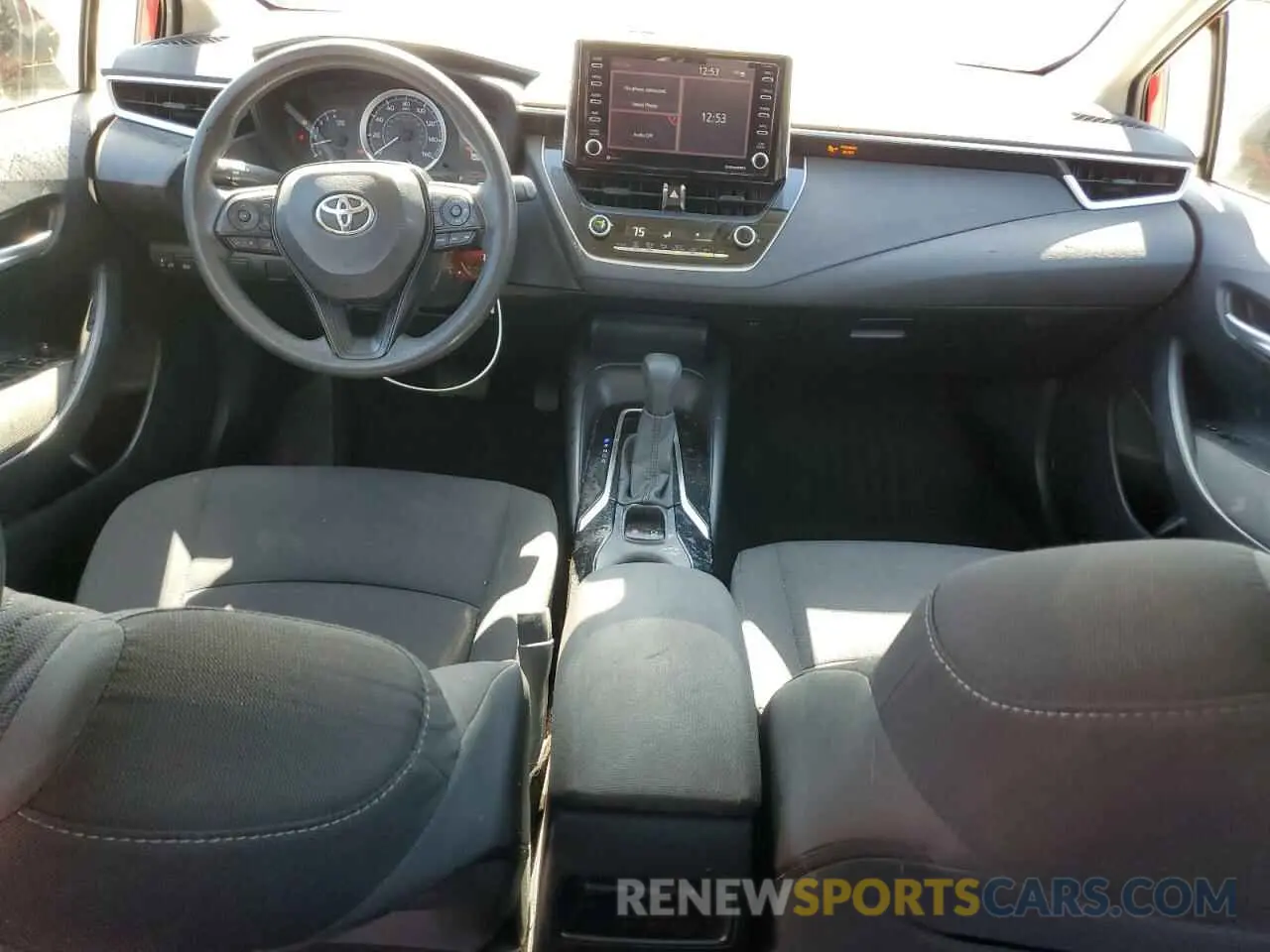 8 Photograph of a damaged car JTDEPMAE9MJ138087 TOYOTA COROLLA 2021