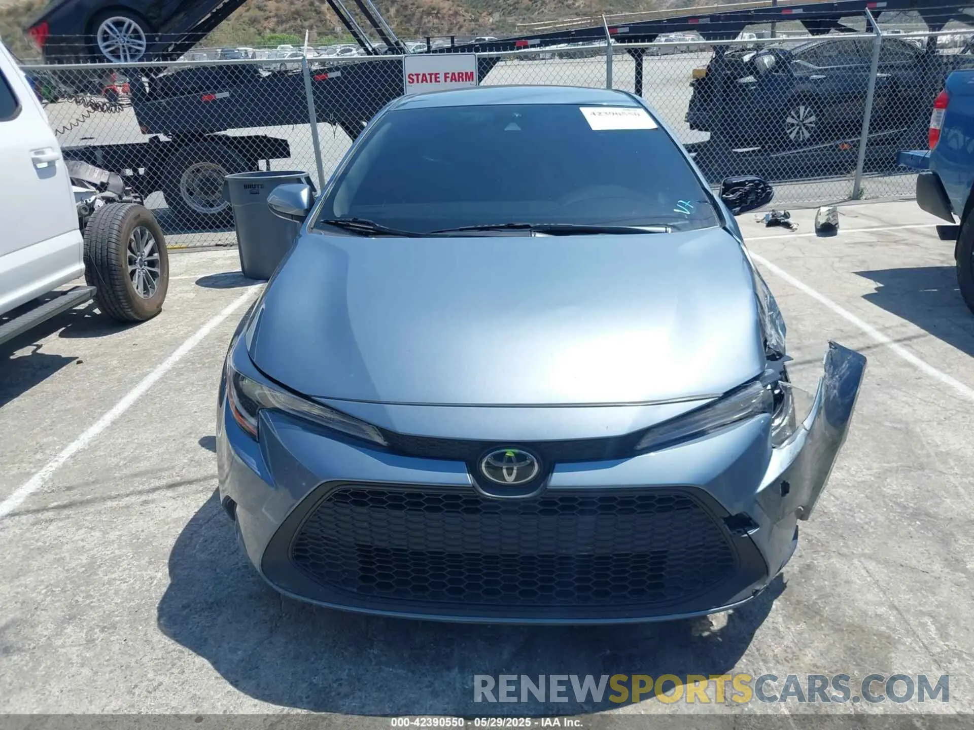 13 Photograph of a damaged car JTDEPMAE9MJ141815 TOYOTA COROLLA 2021