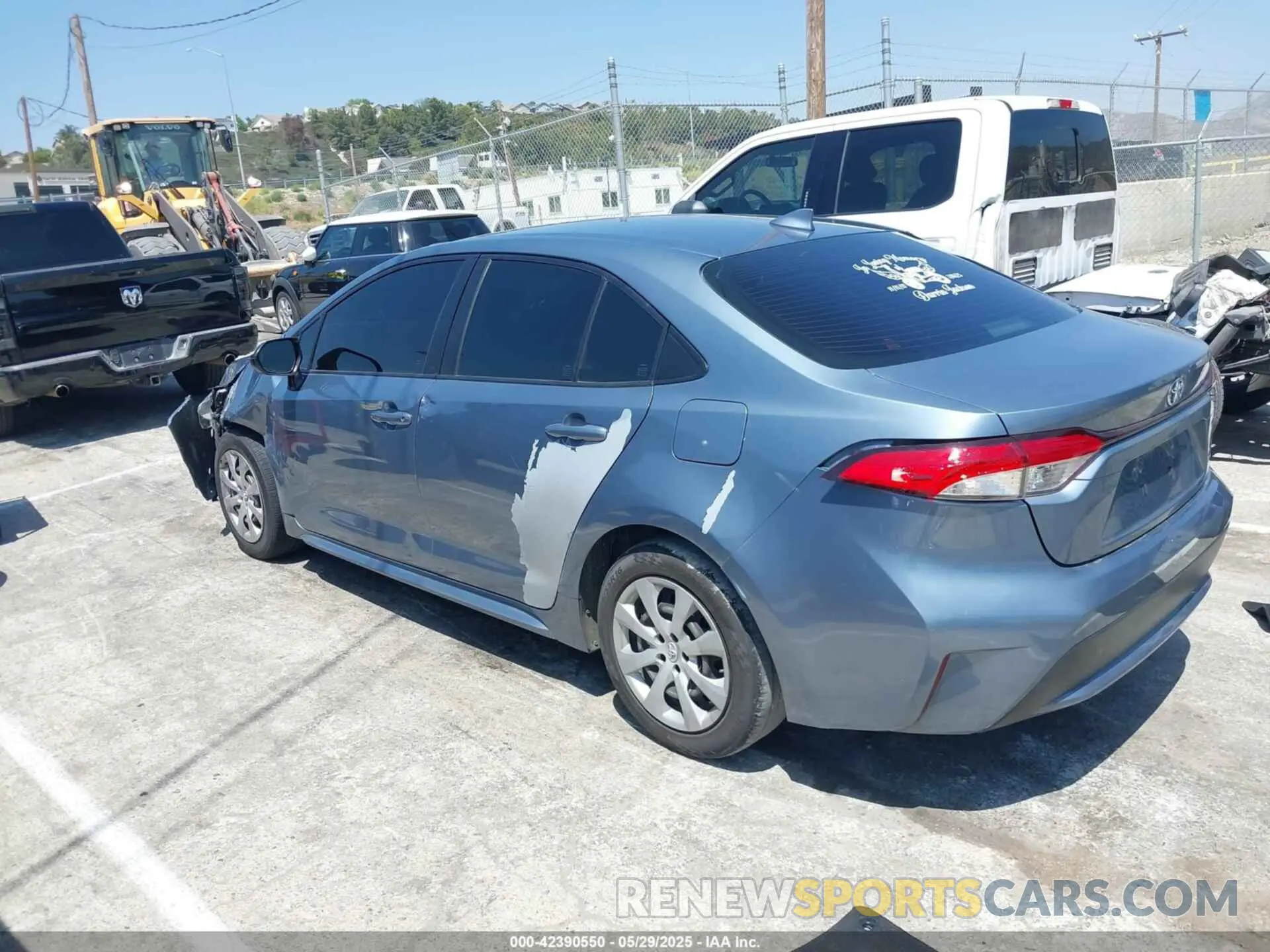 3 Photograph of a damaged car JTDEPMAE9MJ141815 TOYOTA COROLLA 2021