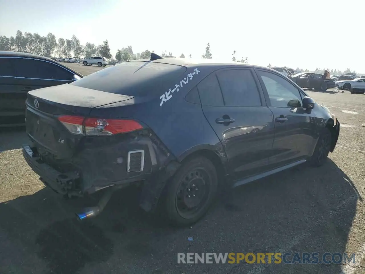 3 Photograph of a damaged car JTDEPMAE9MJ146805 TOYOTA COROLLA 2021