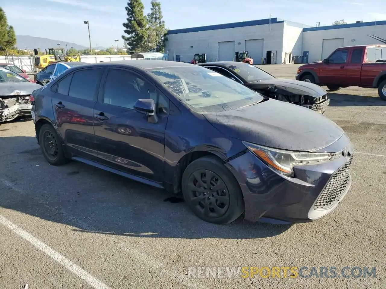4 Photograph of a damaged car JTDEPMAE9MJ146805 TOYOTA COROLLA 2021