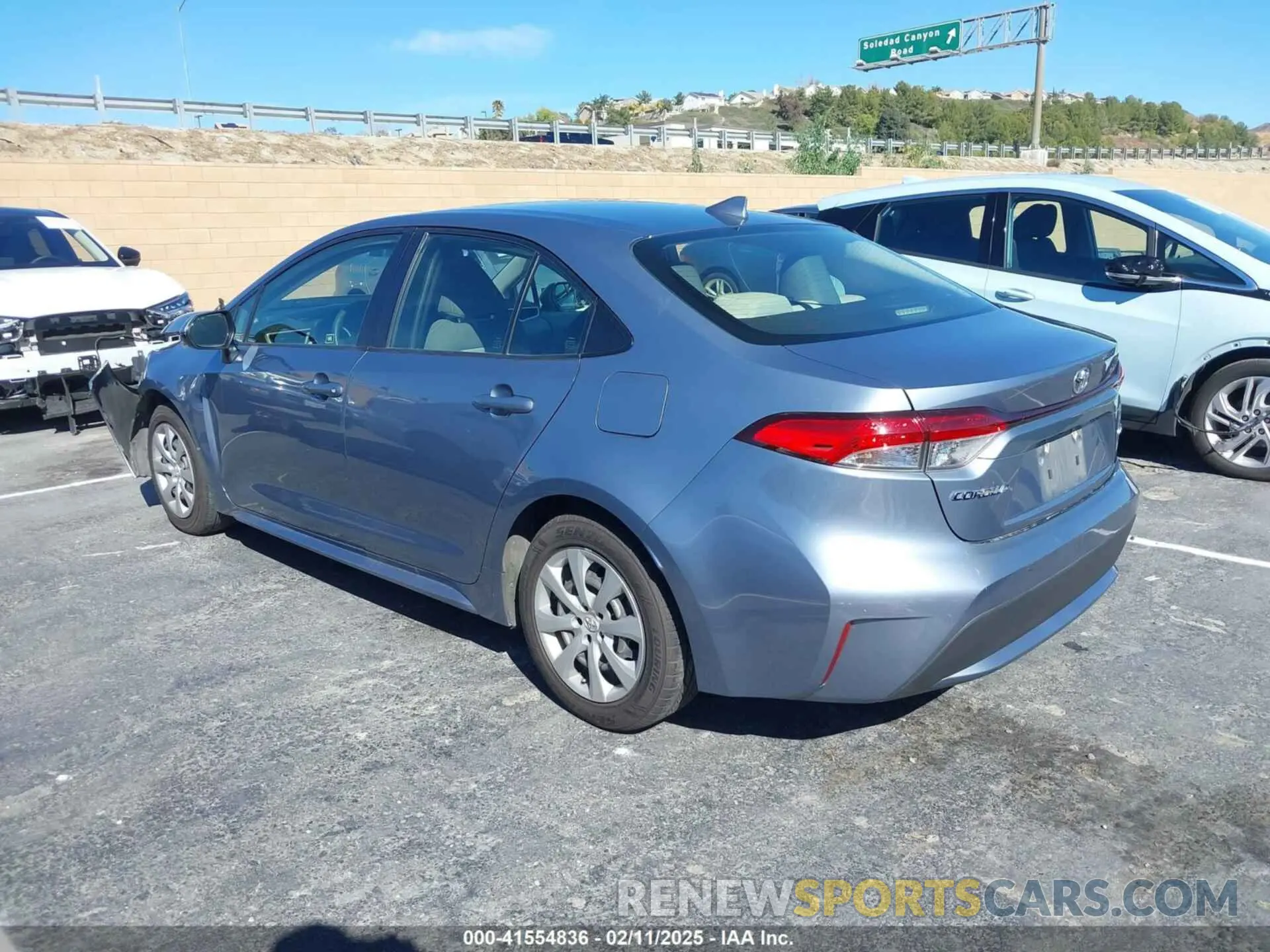 3 Photograph of a damaged car JTDEPMAE9MJ151129 TOYOTA COROLLA 2021