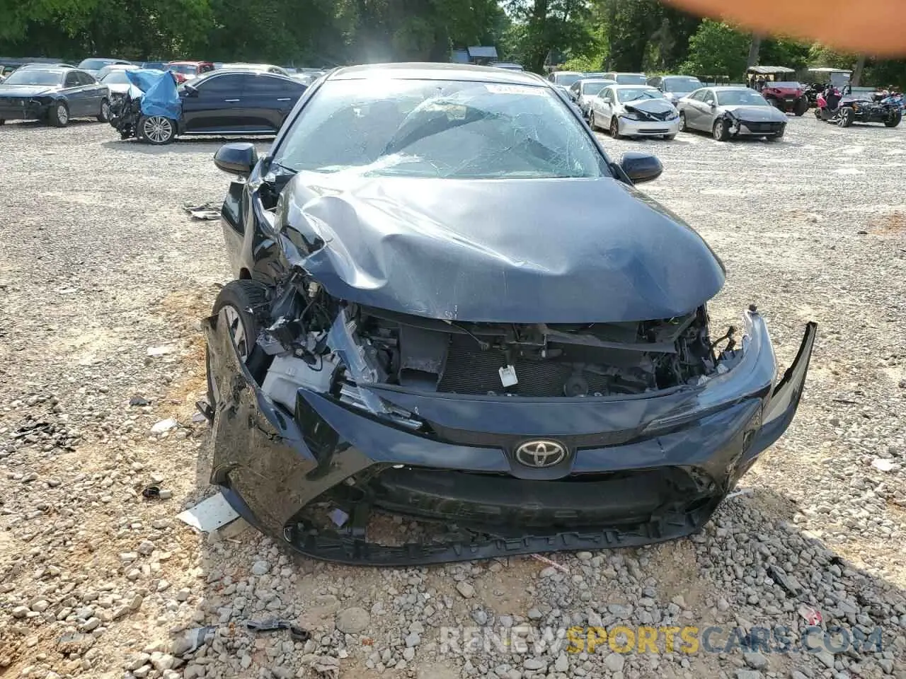 5 Photograph of a damaged car JTDEPMAE9MJ151521 TOYOTA COROLLA 2021