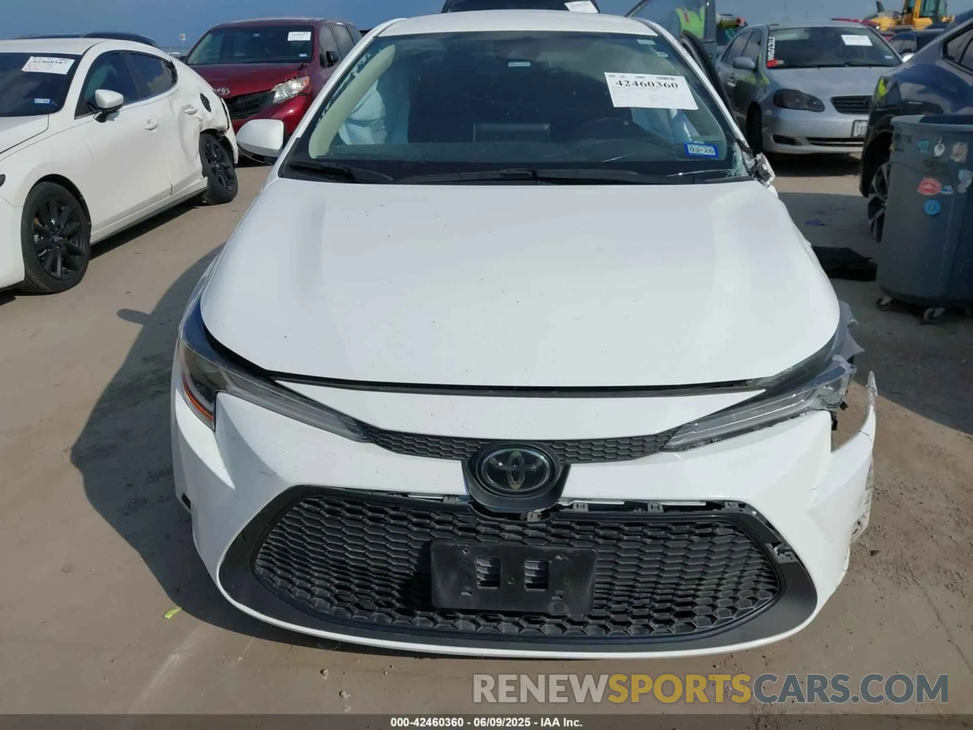 12 Photograph of a damaged car JTDEPMAE9MJ159201 TOYOTA COROLLA 2021
