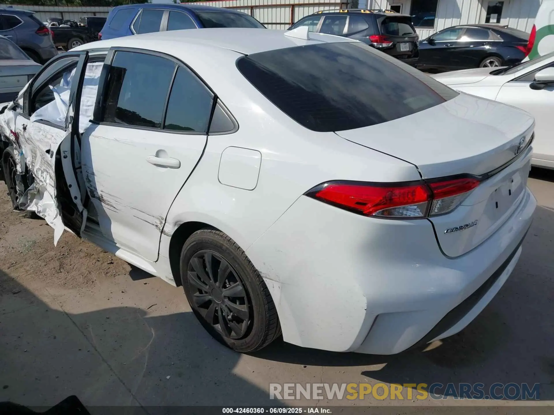 3 Photograph of a damaged car JTDEPMAE9MJ159201 TOYOTA COROLLA 2021