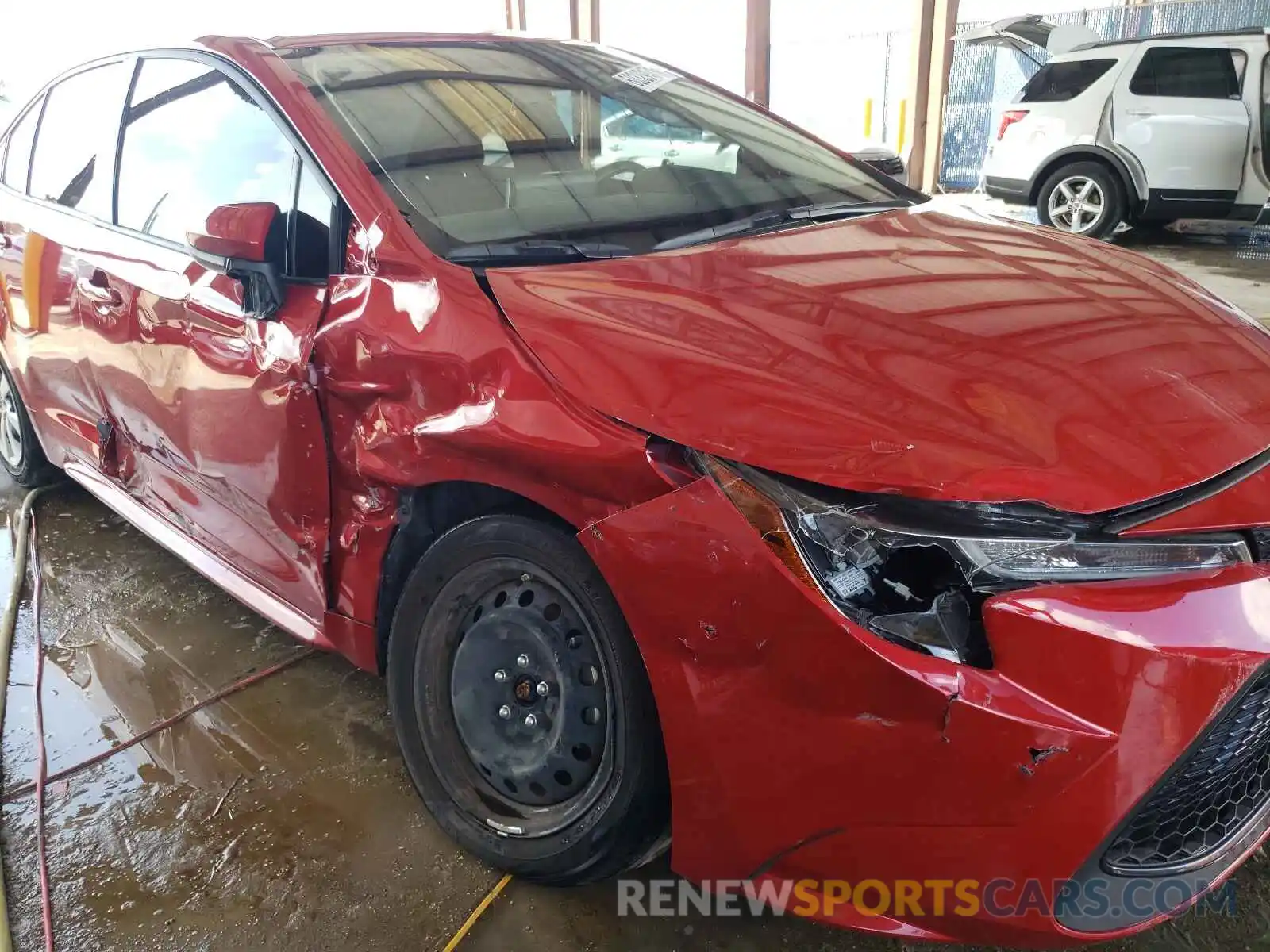 9 Photograph of a damaged car JTDEPMAE9MJ160445 TOYOTA COROLLA 2021