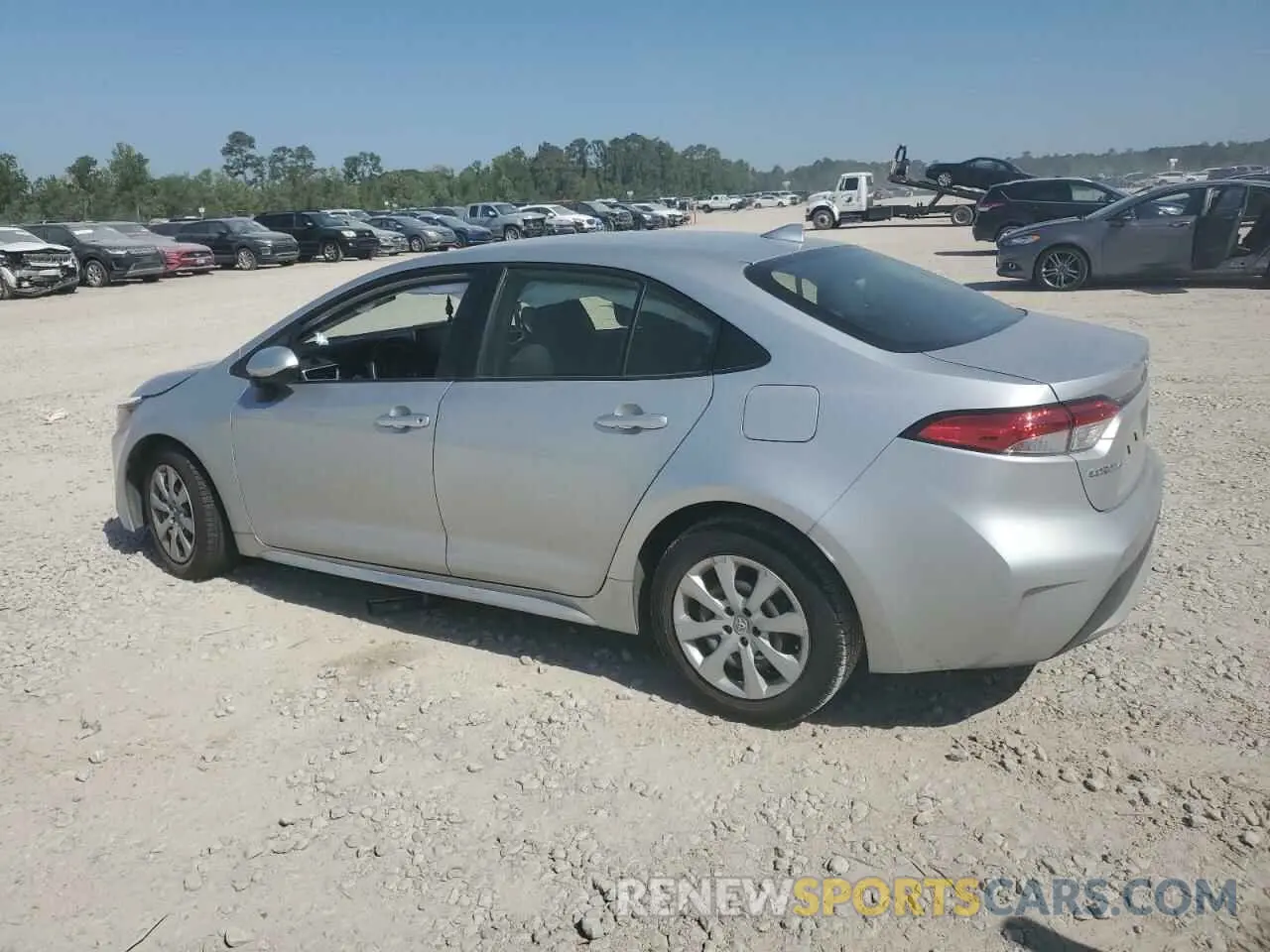 2 Photograph of a damaged car JTDEPMAE9MJ160655 TOYOTA COROLLA 2021