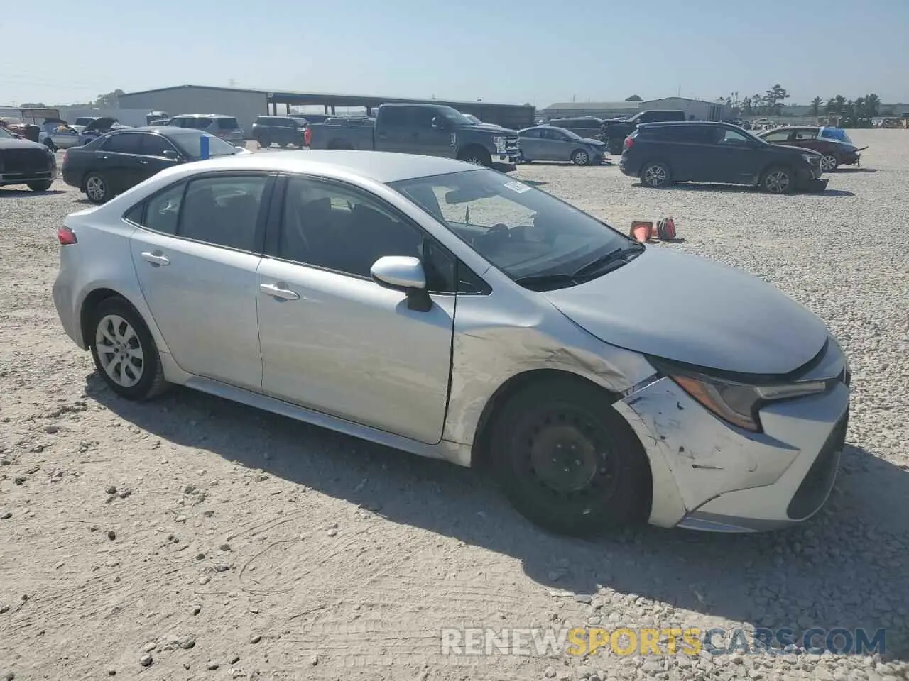 4 Photograph of a damaged car JTDEPMAE9MJ160655 TOYOTA COROLLA 2021