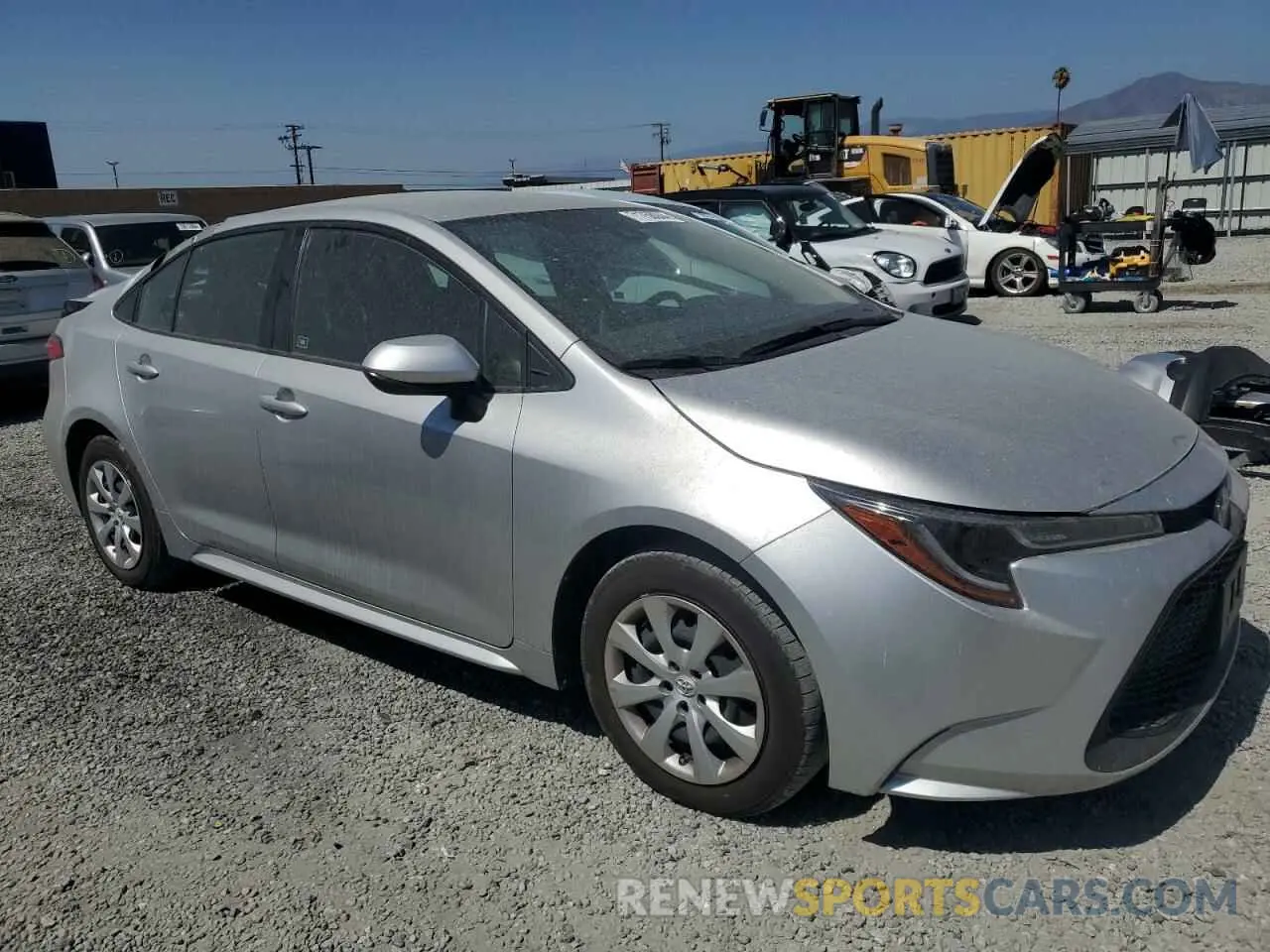 4 Photograph of a damaged car JTDEPMAE9MJ161899 TOYOTA COROLLA 2021