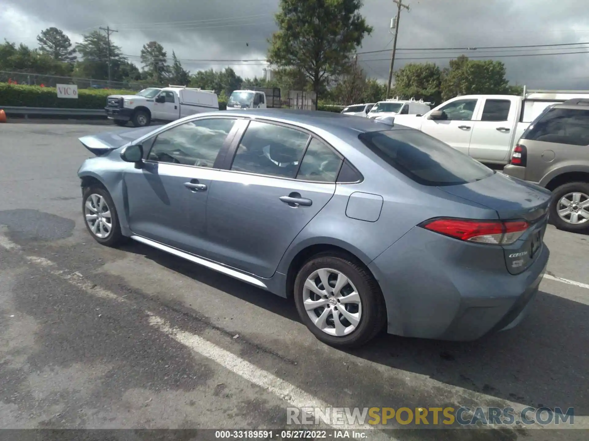 3 Photograph of a damaged car JTDEPMAE9MJ163930 TOYOTA COROLLA 2021