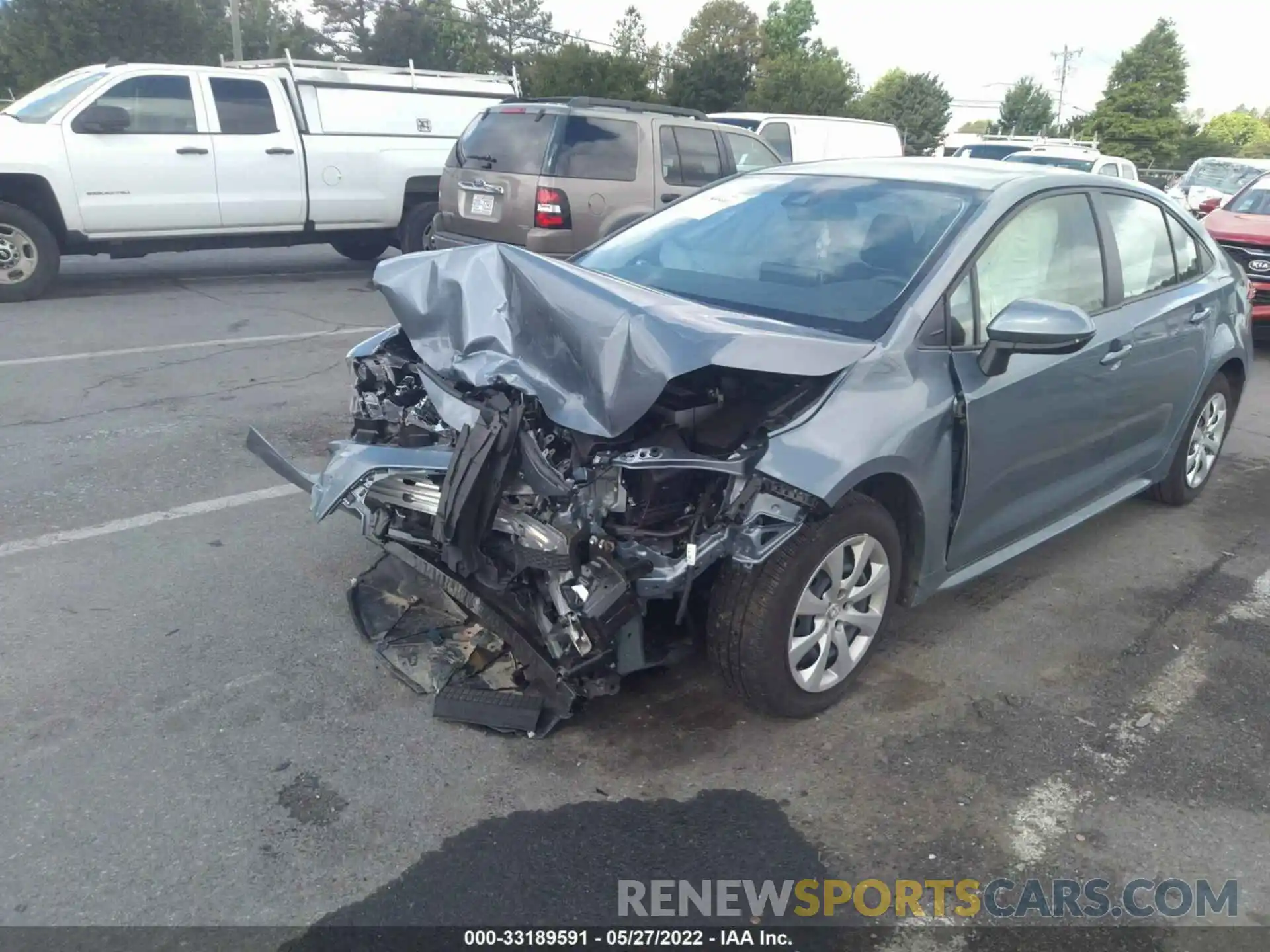 6 Photograph of a damaged car JTDEPMAE9MJ163930 TOYOTA COROLLA 2021