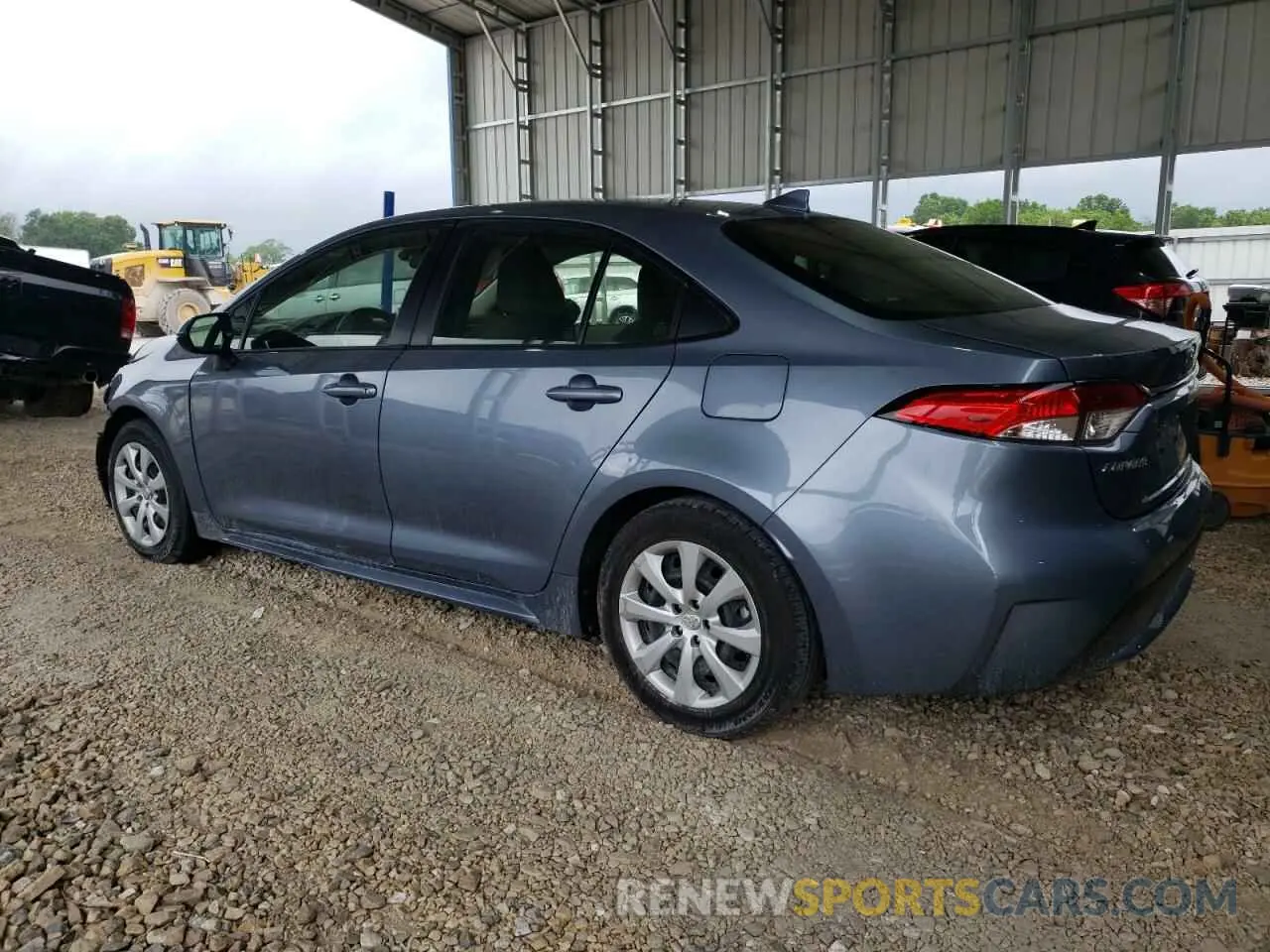 2 Photograph of a damaged car JTDEPMAE9MJ168321 TOYOTA COROLLA 2021