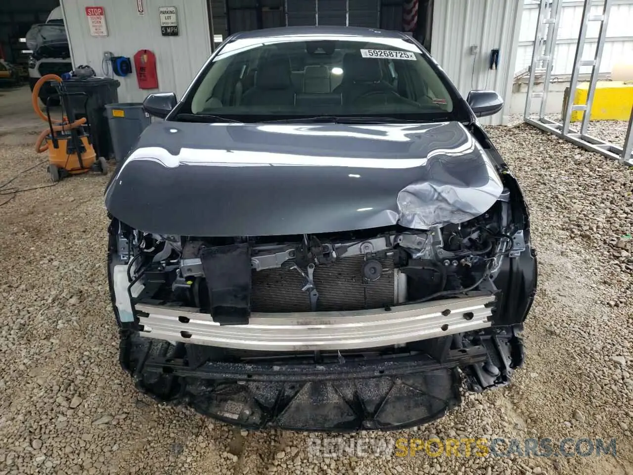 5 Photograph of a damaged car JTDEPMAE9MJ168321 TOYOTA COROLLA 2021