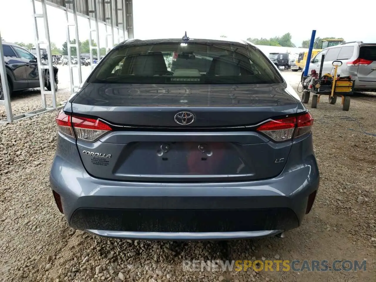 6 Photograph of a damaged car JTDEPMAE9MJ168321 TOYOTA COROLLA 2021