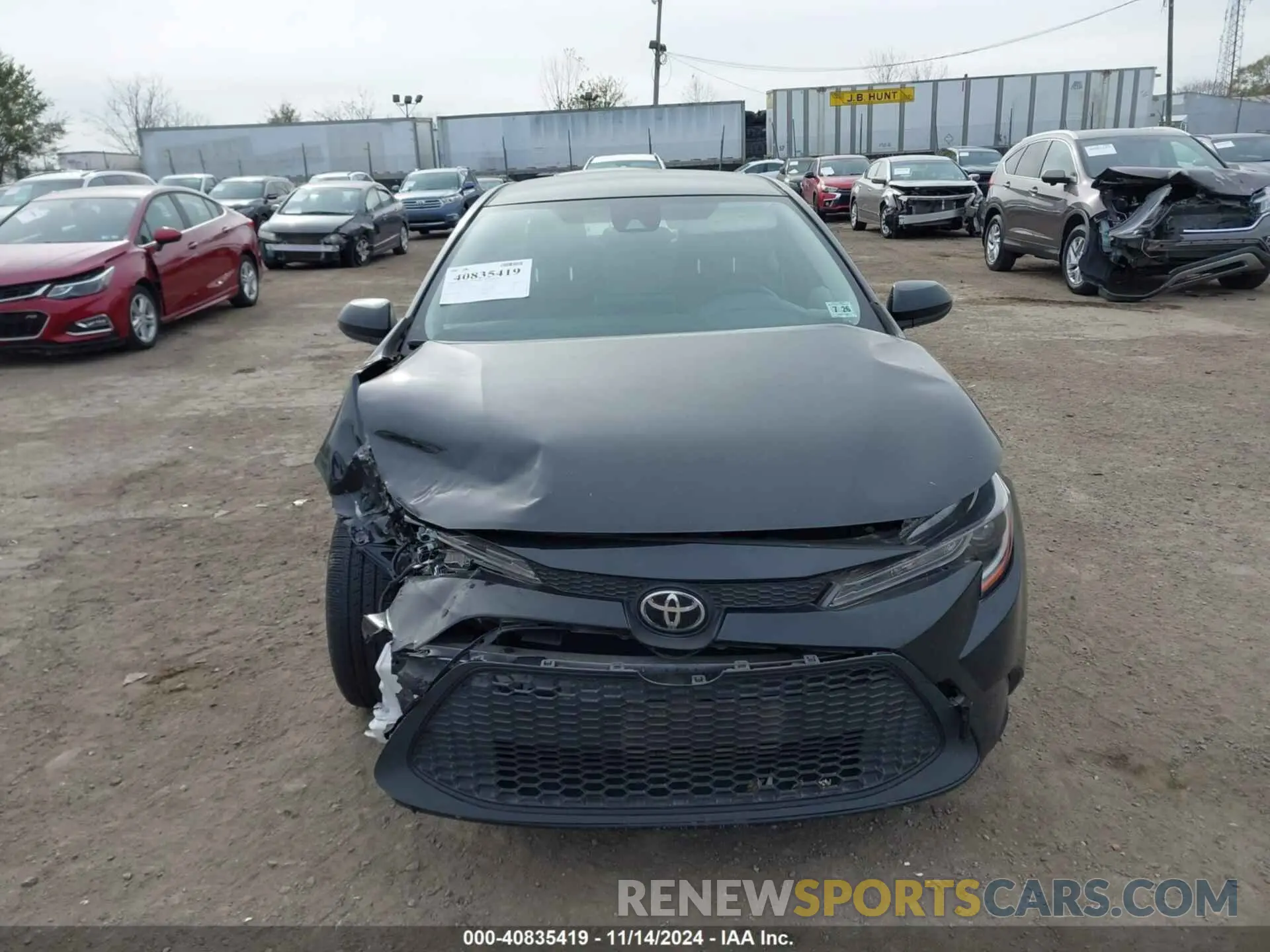 12 Photograph of a damaged car JTDEPMAE9MJ168383 TOYOTA COROLLA 2021