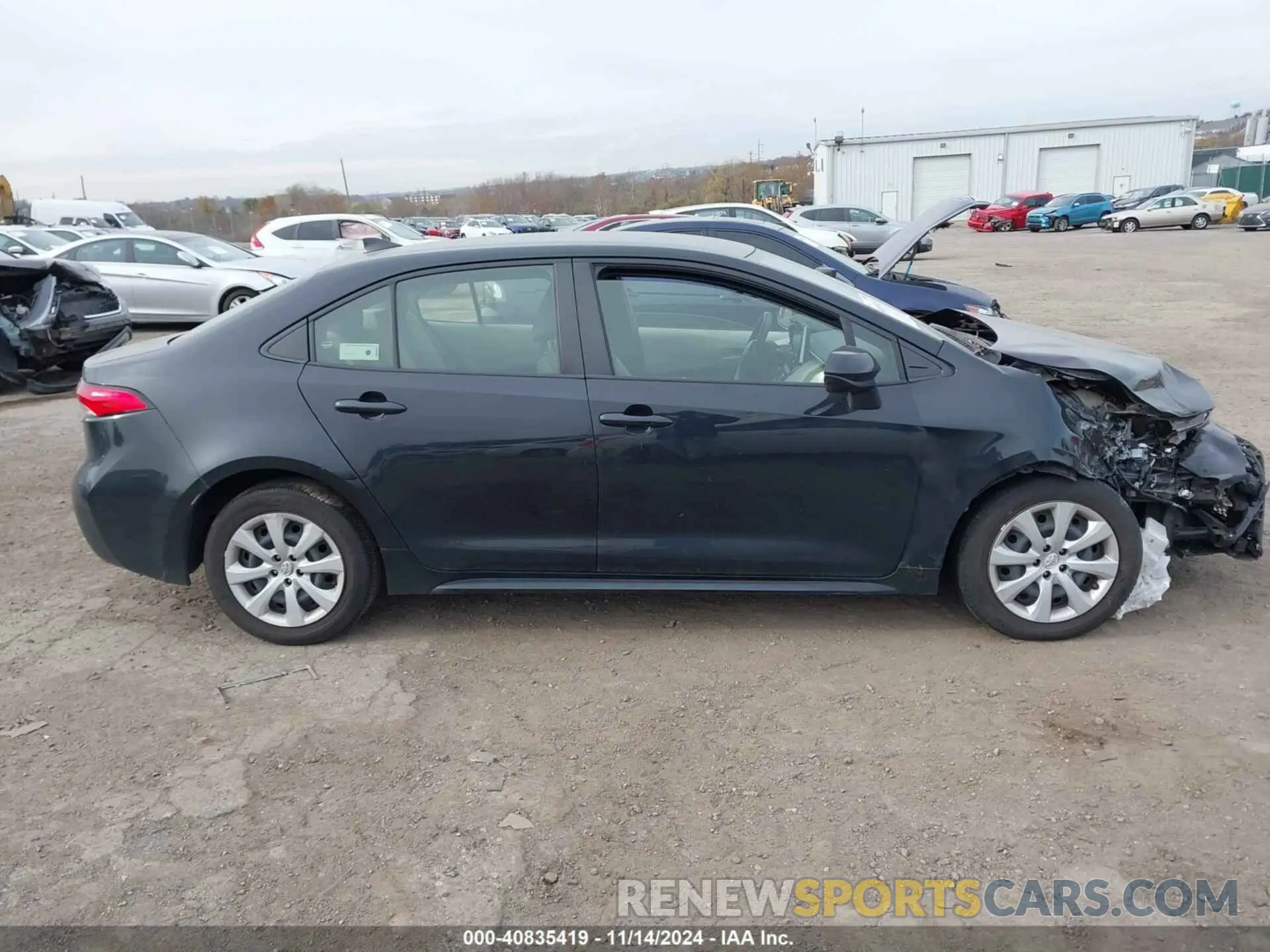 13 Photograph of a damaged car JTDEPMAE9MJ168383 TOYOTA COROLLA 2021