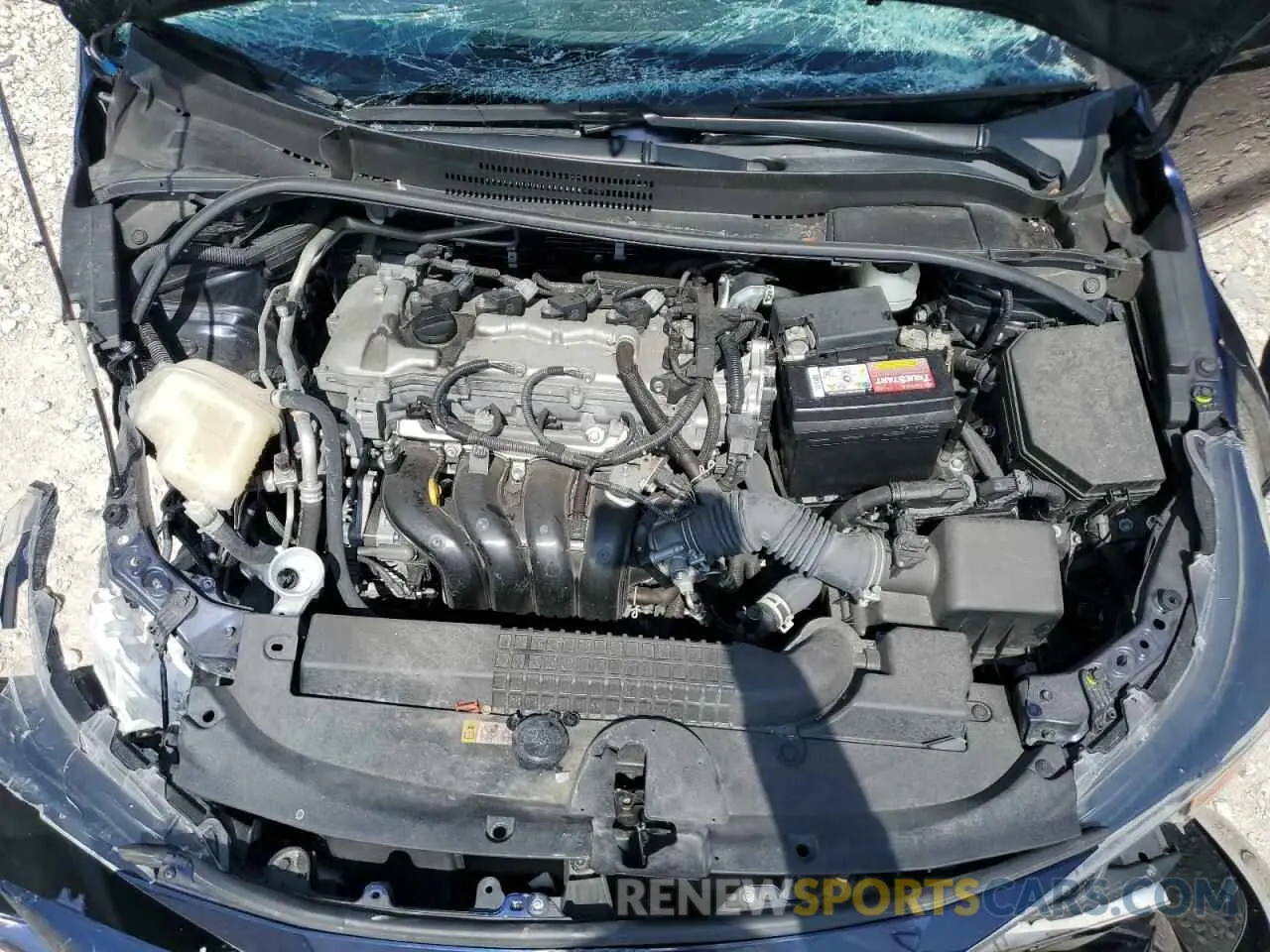 11 Photograph of a damaged car JTDEPMAE9MJ170876 TOYOTA COROLLA 2021