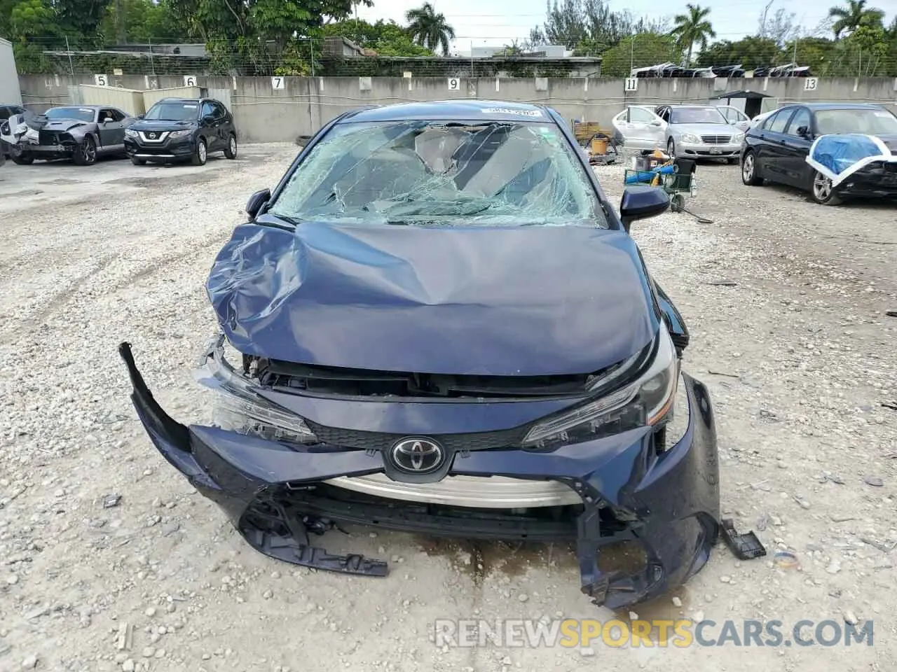 5 Photograph of a damaged car JTDEPMAE9MJ170876 TOYOTA COROLLA 2021
