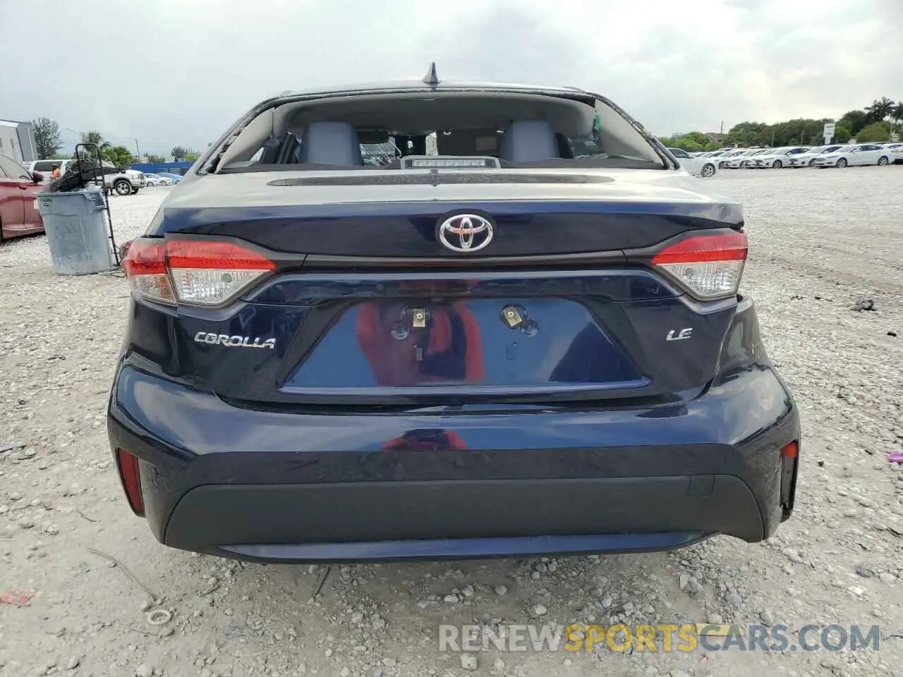 6 Photograph of a damaged car JTDEPMAE9MJ170876 TOYOTA COROLLA 2021