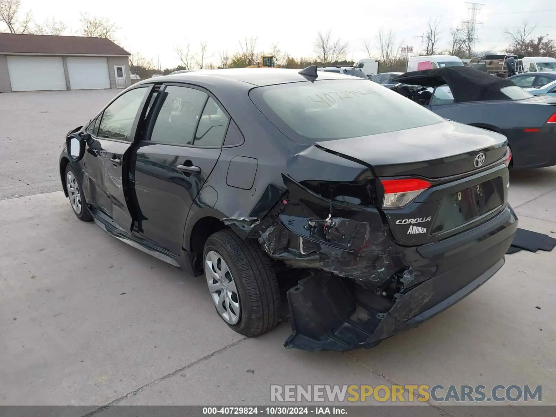 3 Photograph of a damaged car JTDEPMAE9MJ171462 TOYOTA COROLLA 2021