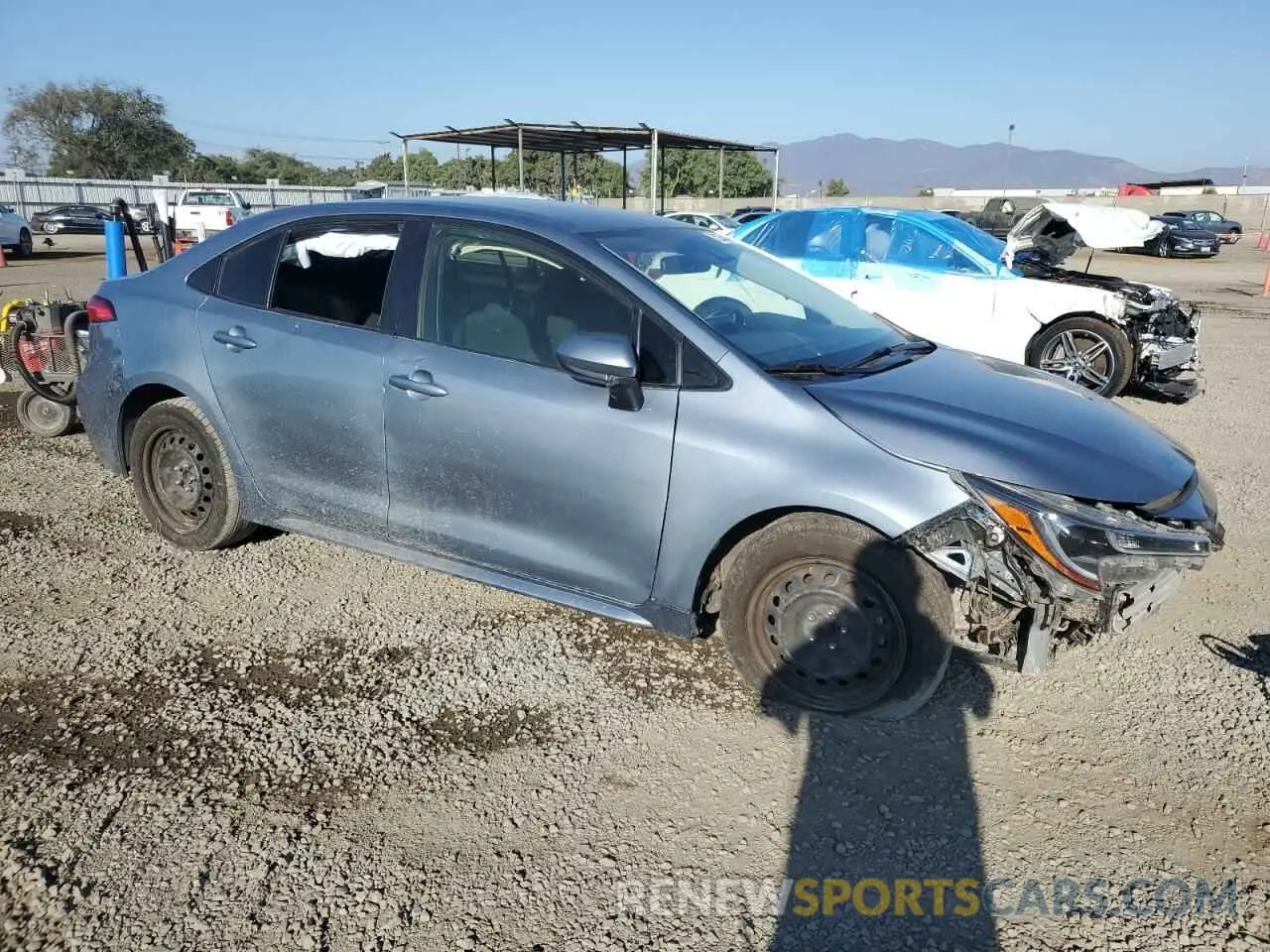 4 Photograph of a damaged car JTDEPMAE9MJ175608 TOYOTA COROLLA 2021