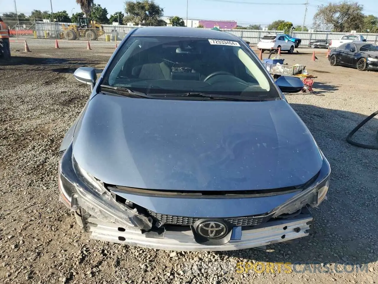 5 Photograph of a damaged car JTDEPMAE9MJ175608 TOYOTA COROLLA 2021