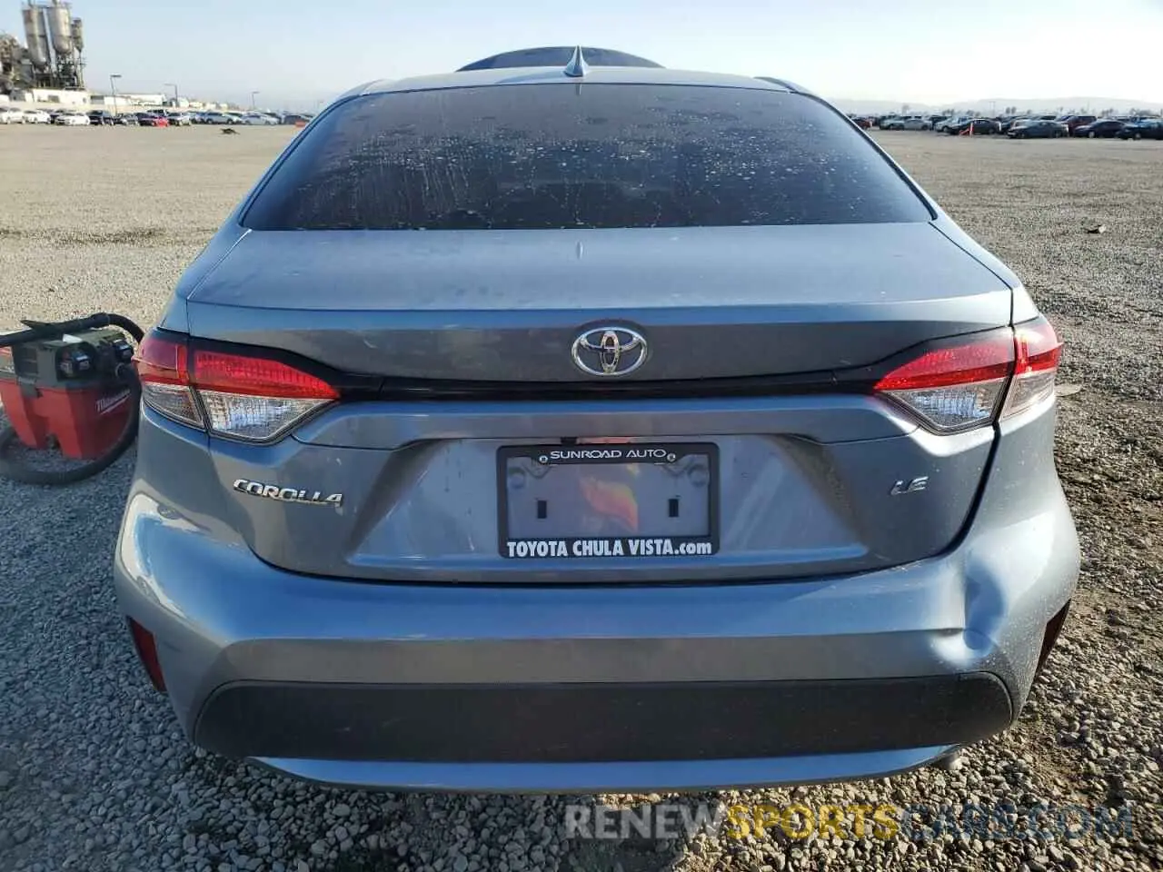 6 Photograph of a damaged car JTDEPMAE9MJ175608 TOYOTA COROLLA 2021