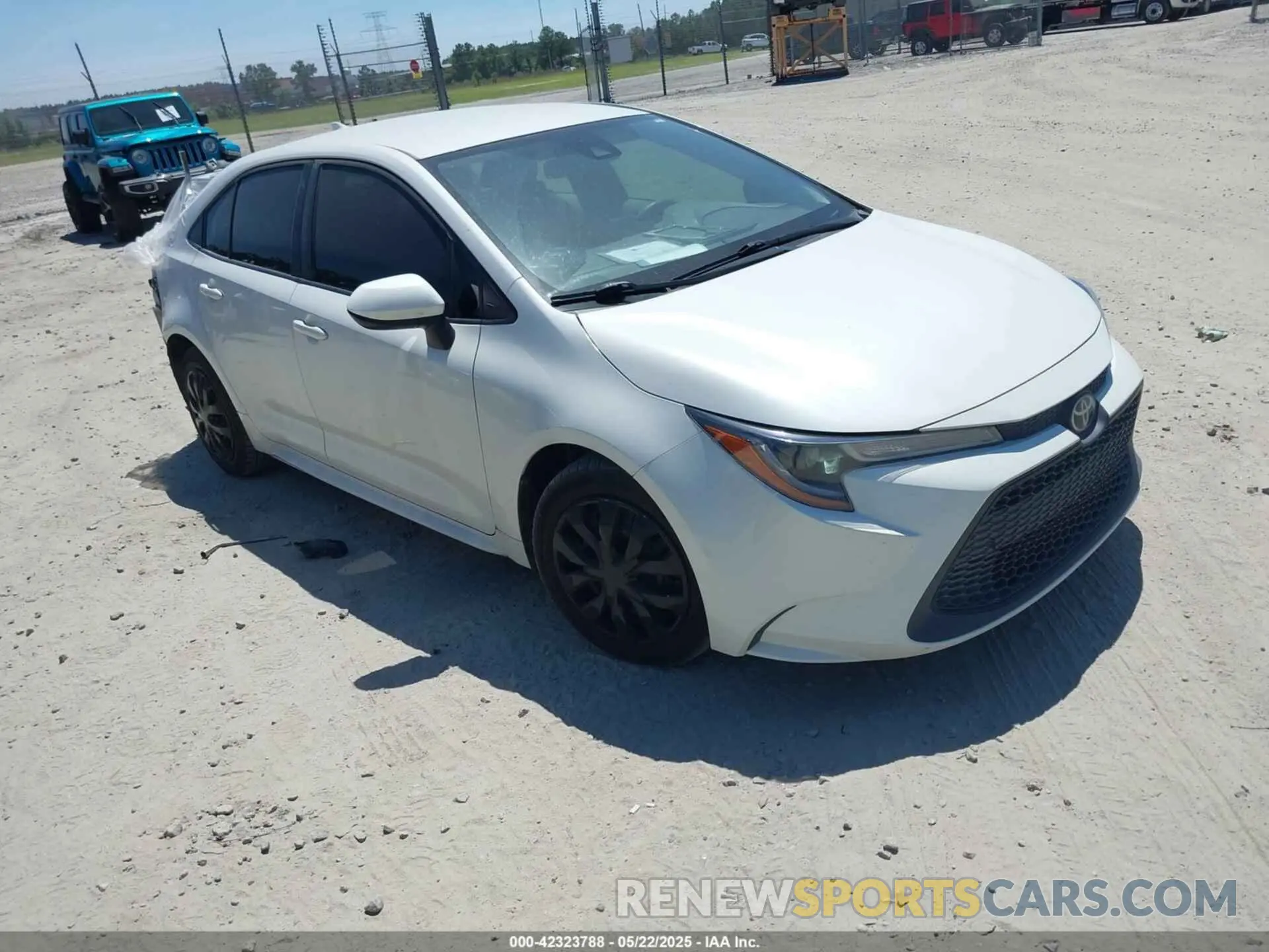 1 Photograph of a damaged car JTDEPMAE9MJ176824 TOYOTA COROLLA 2021