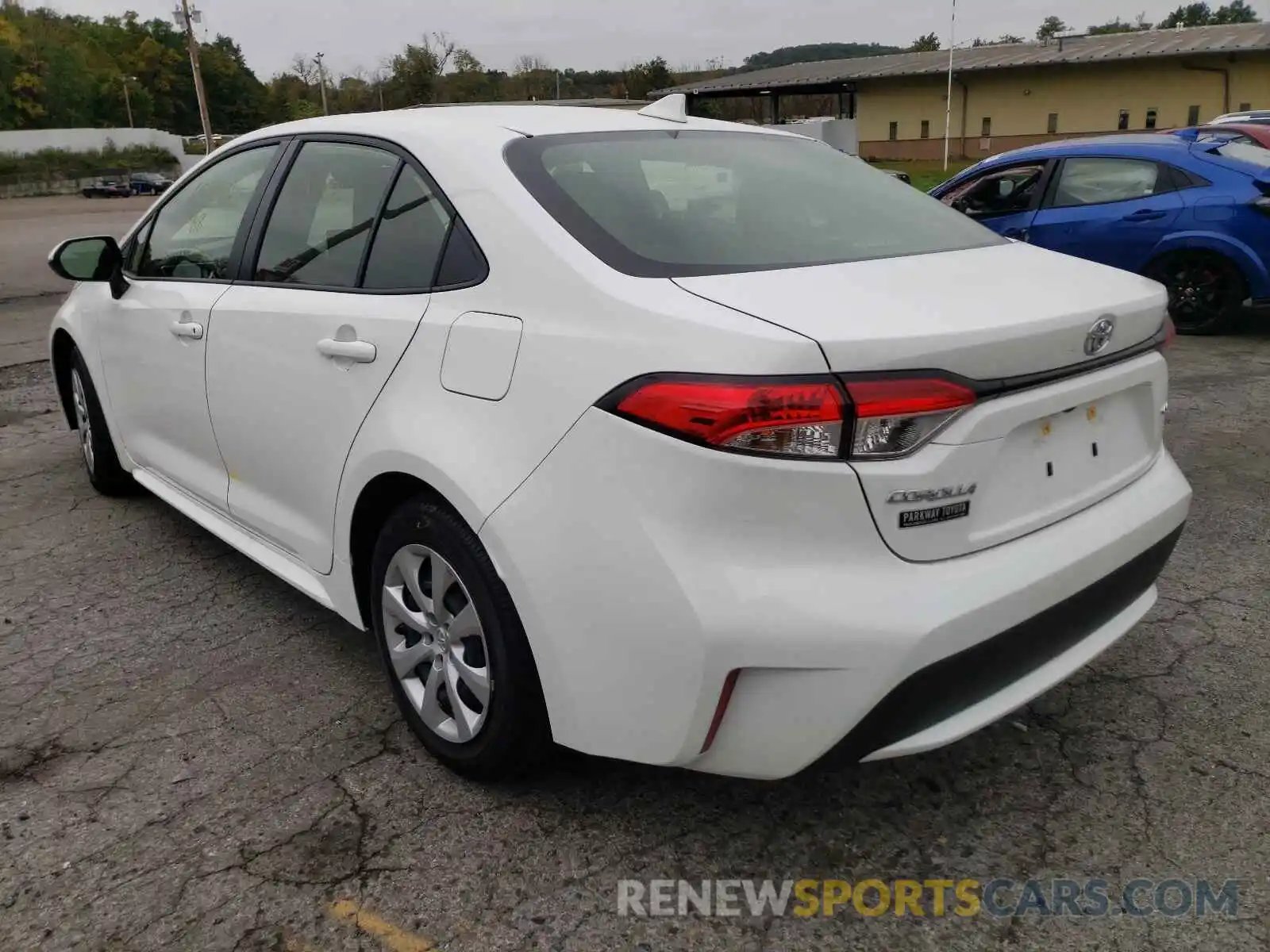 3 Photograph of a damaged car JTDEPMAE9MJ179240 TOYOTA COROLLA 2021