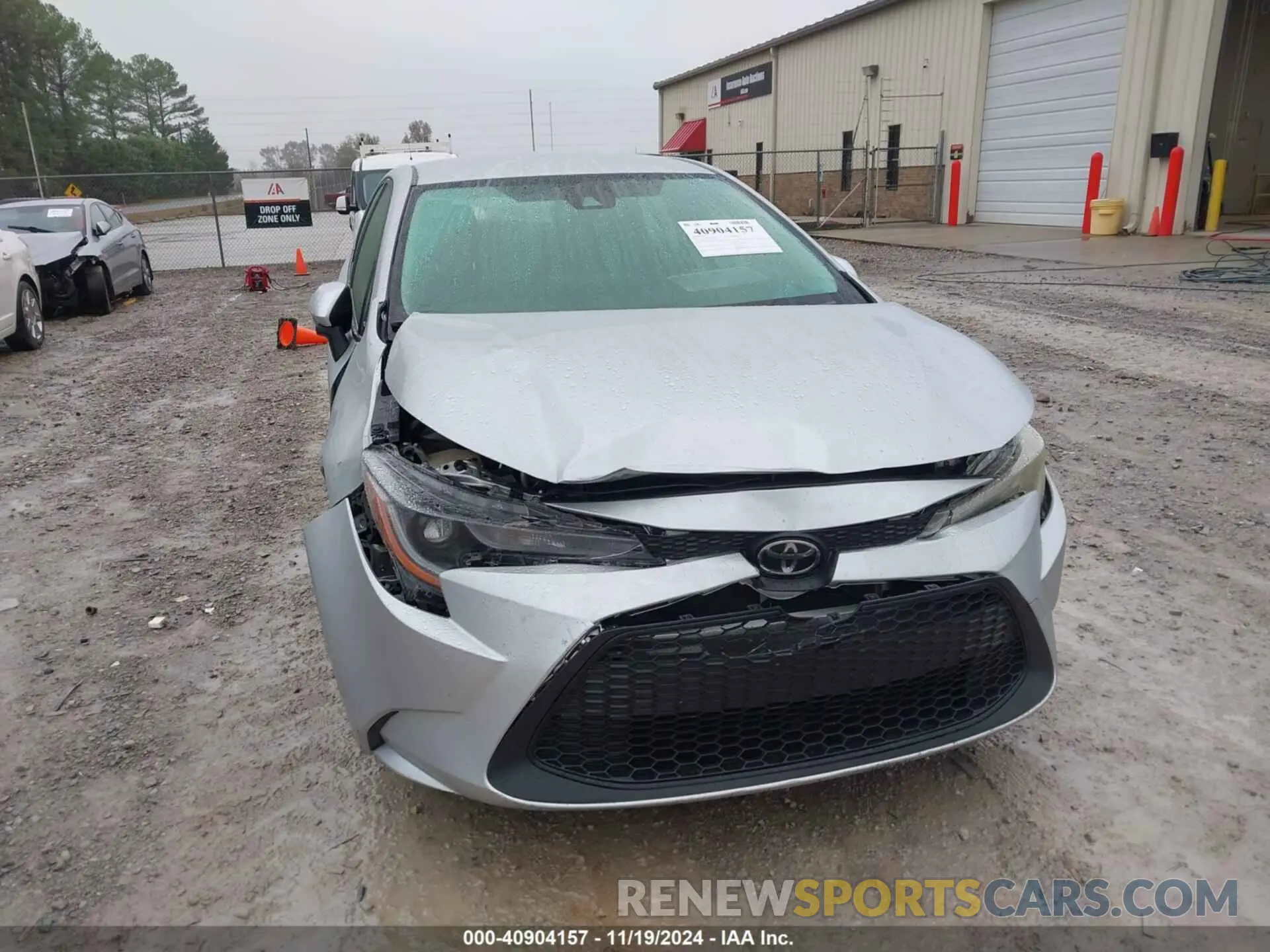 6 Photograph of a damaged car JTDEPMAE9MJ180596 TOYOTA COROLLA 2021