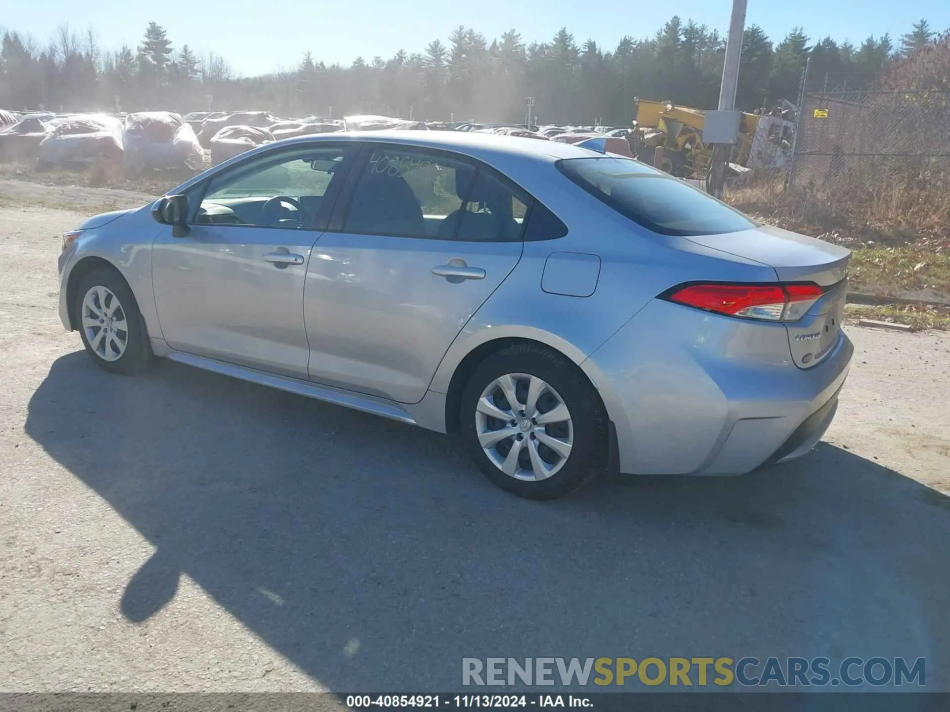 3 Photograph of a damaged car JTDEPMAE9MJ180856 TOYOTA COROLLA 2021