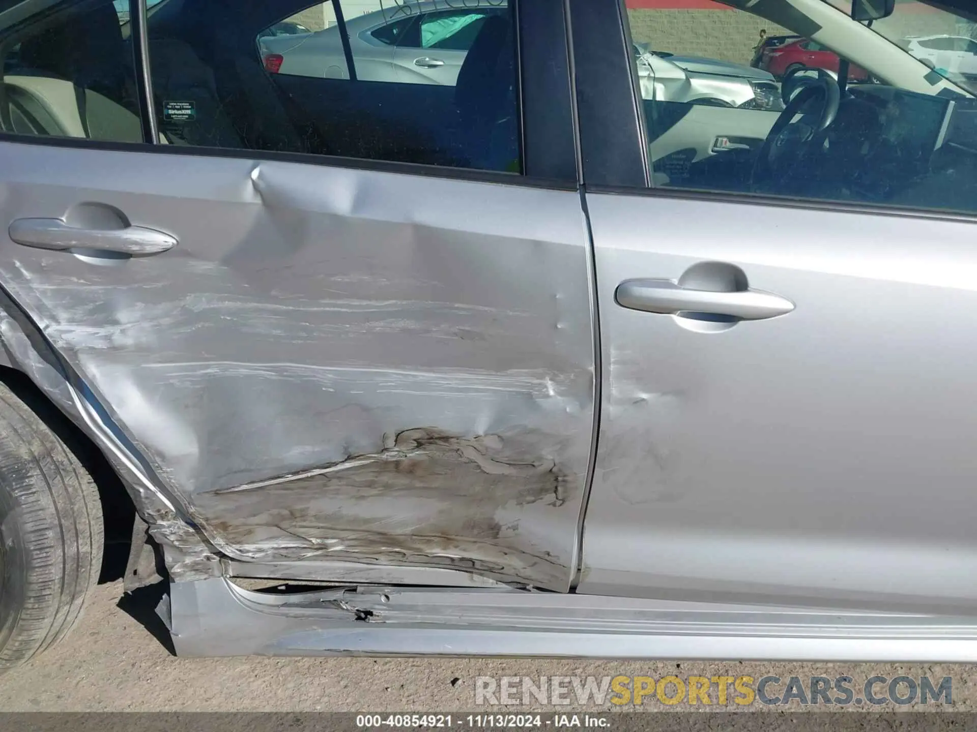 6 Photograph of a damaged car JTDEPMAE9MJ180856 TOYOTA COROLLA 2021