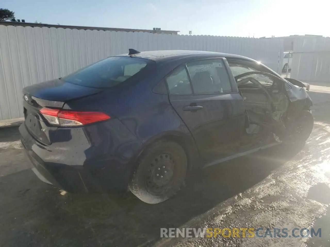 3 Photograph of a damaged car JTDEPMAE9MJ184180 TOYOTA COROLLA 2021