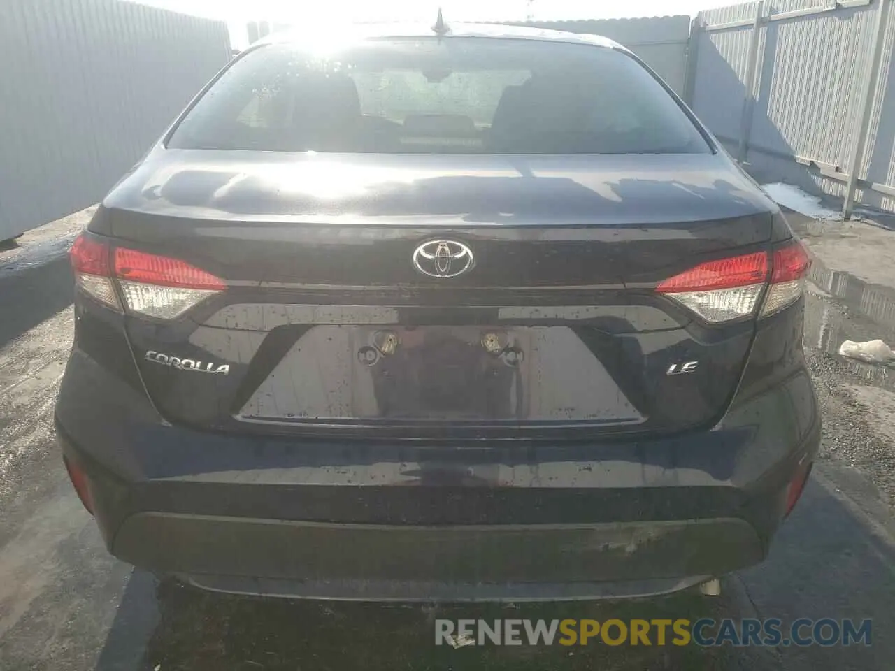 6 Photograph of a damaged car JTDEPMAE9MJ184180 TOYOTA COROLLA 2021