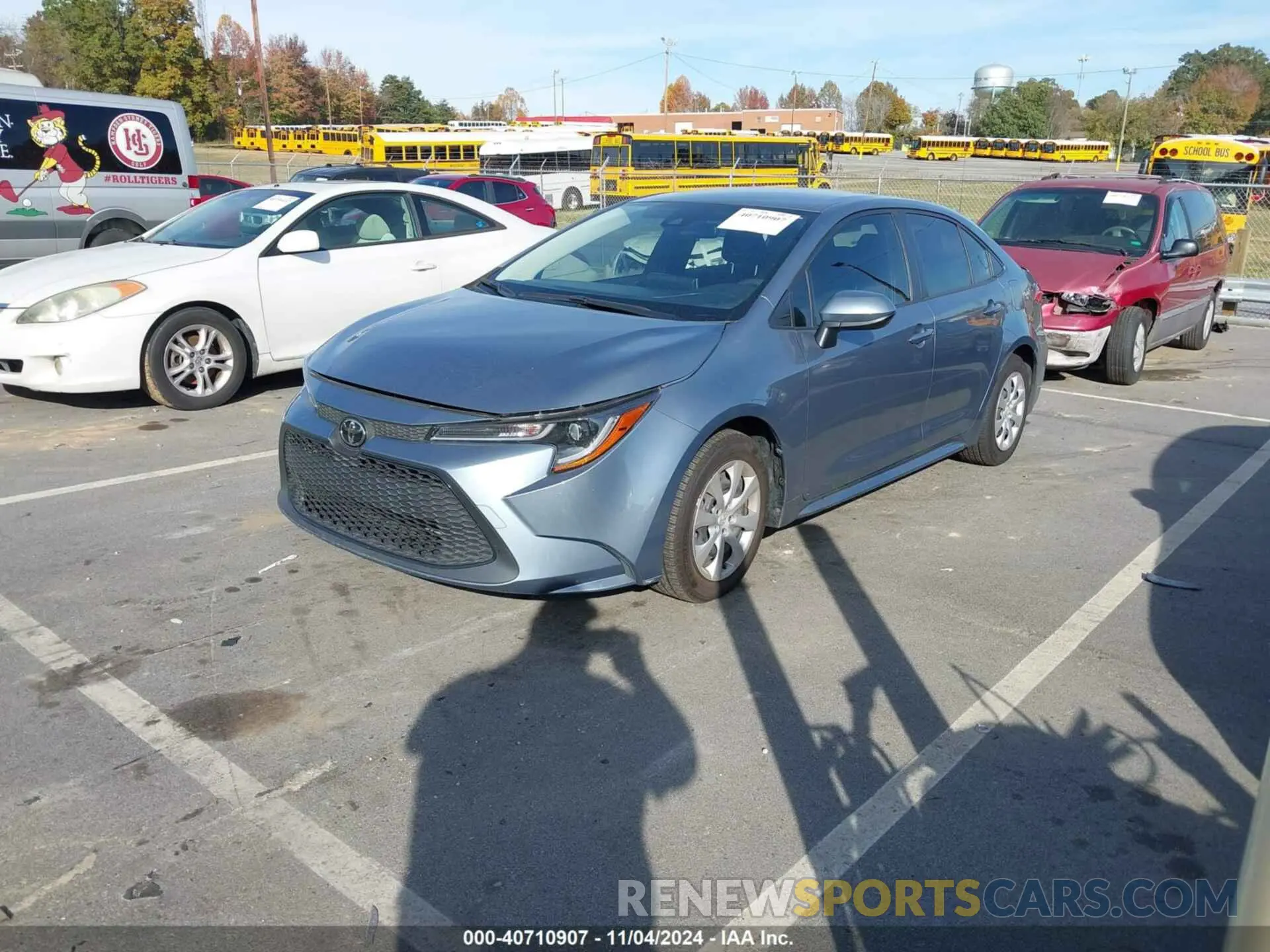 2 Photograph of a damaged car JTDEPMAE9MJ185944 TOYOTA COROLLA 2021