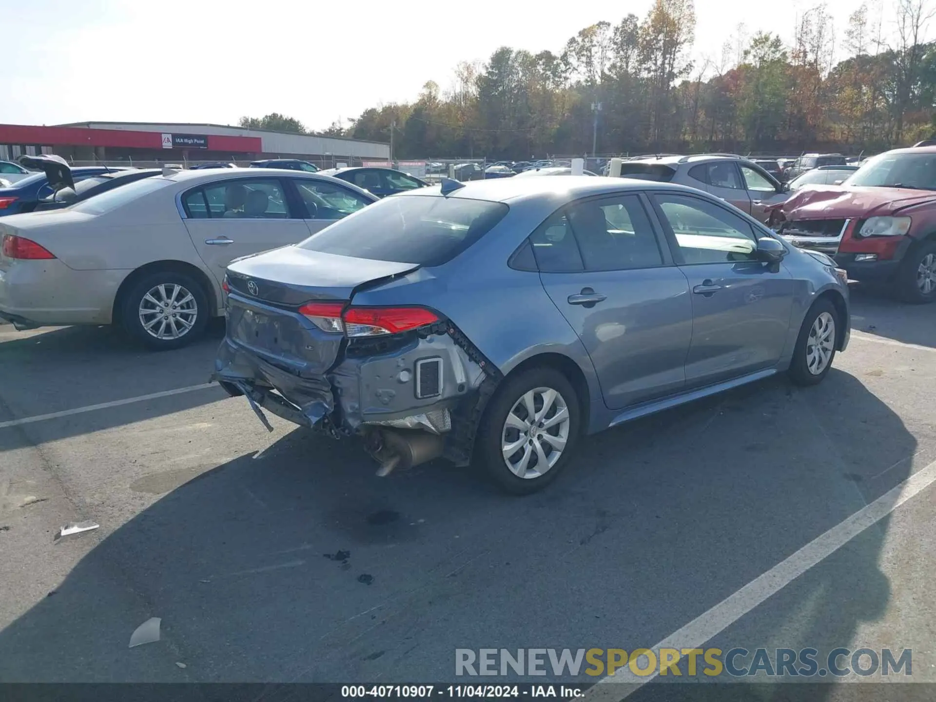 4 Photograph of a damaged car JTDEPMAE9MJ185944 TOYOTA COROLLA 2021