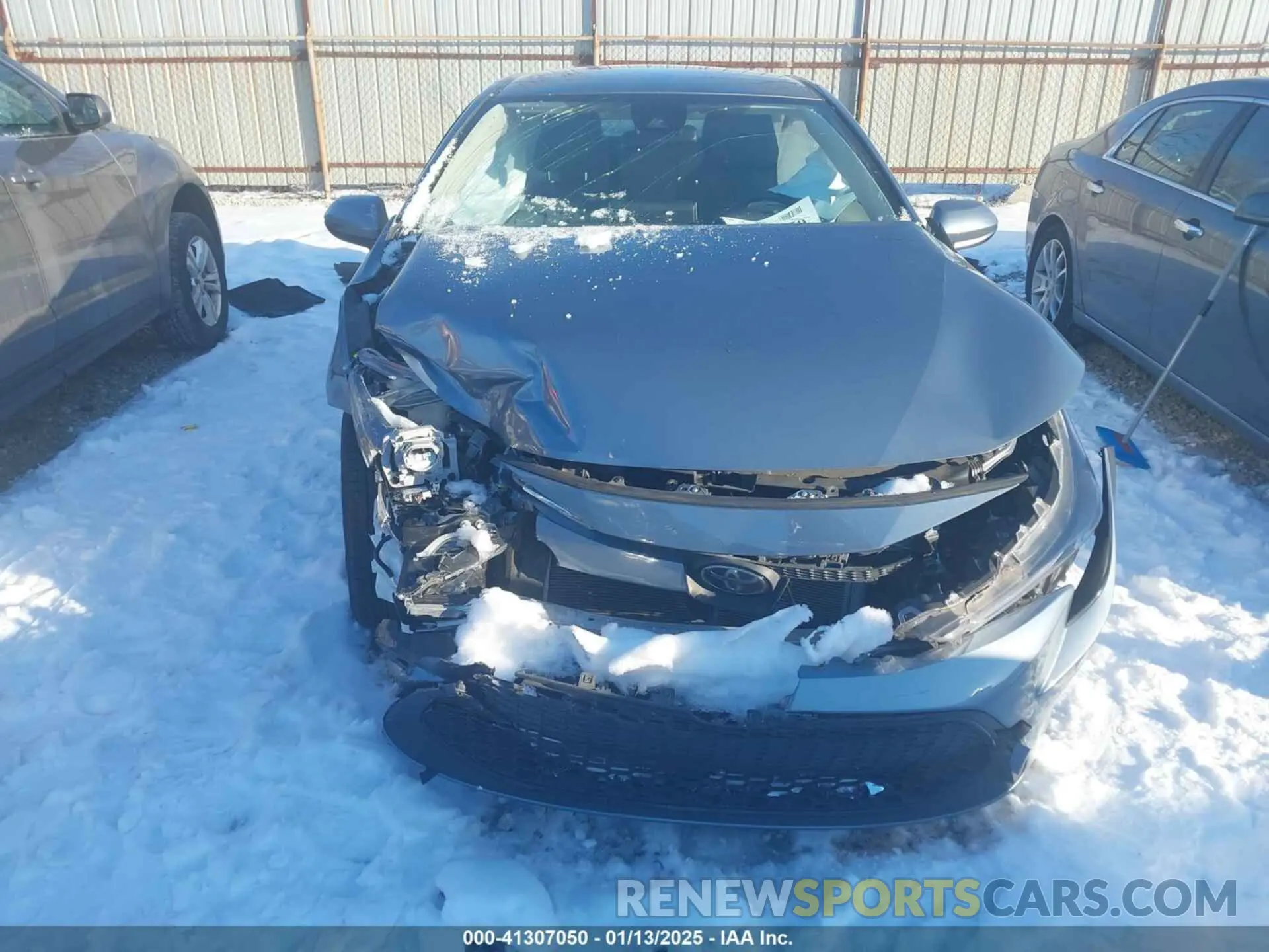 12 Photograph of a damaged car JTDEPMAE9MJ189752 TOYOTA COROLLA 2021
