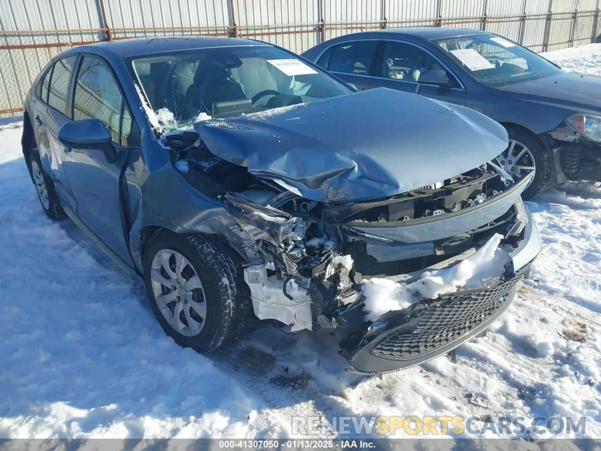 6 Photograph of a damaged car JTDEPMAE9MJ189752 TOYOTA COROLLA 2021