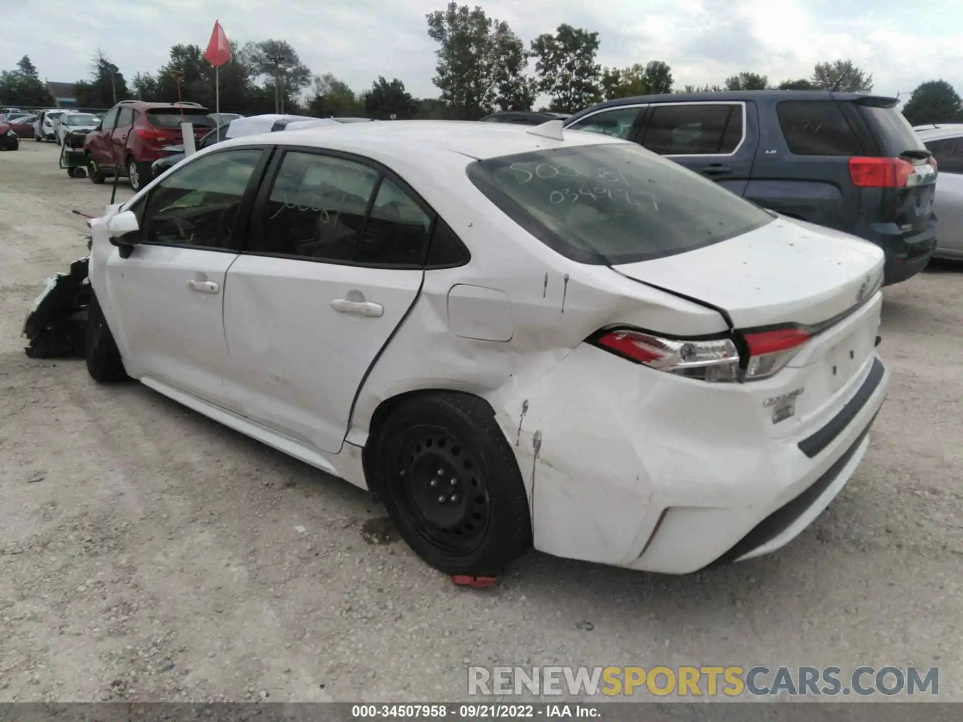 3 Photograph of a damaged car JTDEPMAEXMJ117457 TOYOTA COROLLA 2021